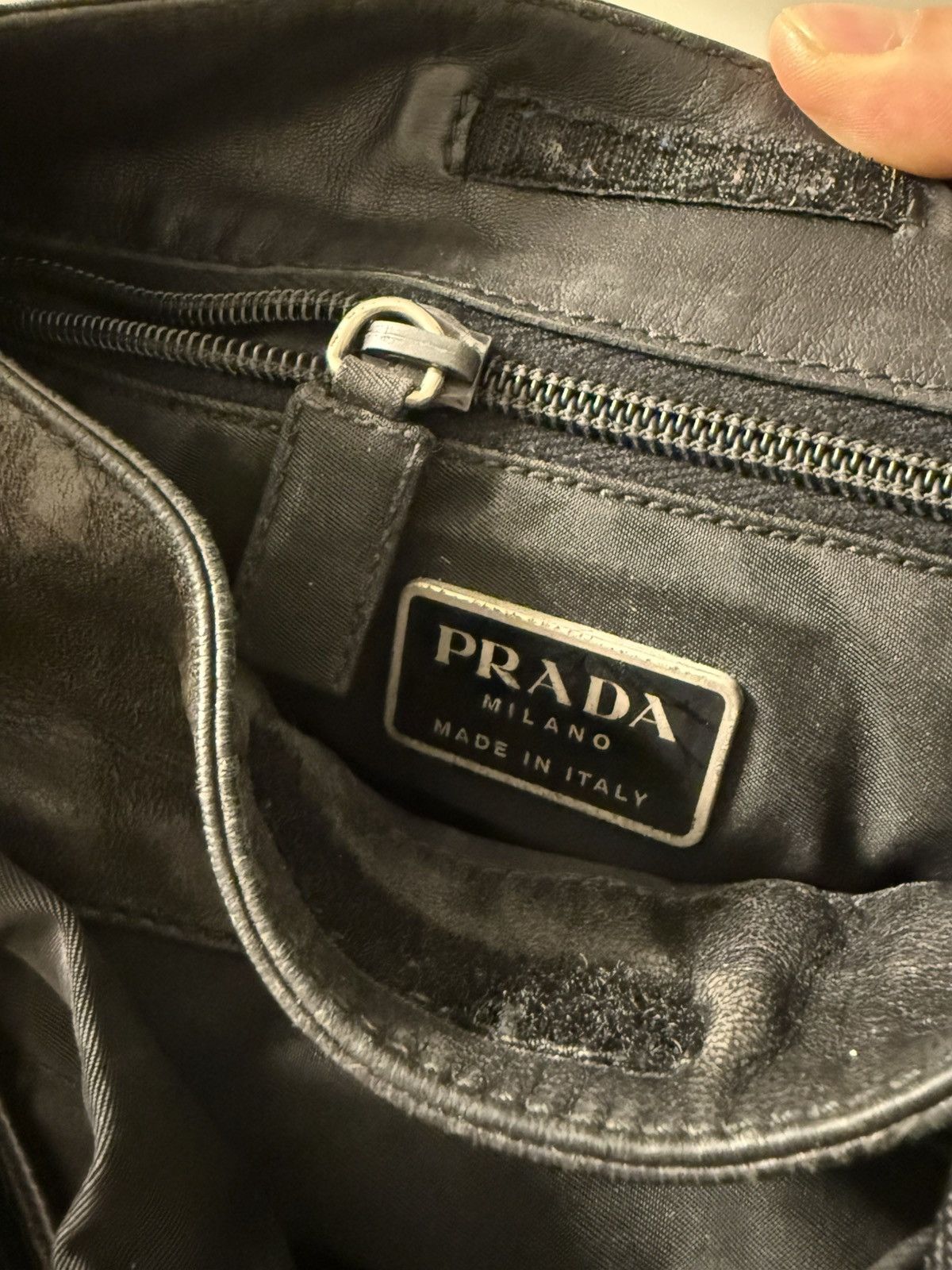 Prada Prada Leather/Nylon Shoulder Bag Size ONE SIZE - 5 Thumbnail