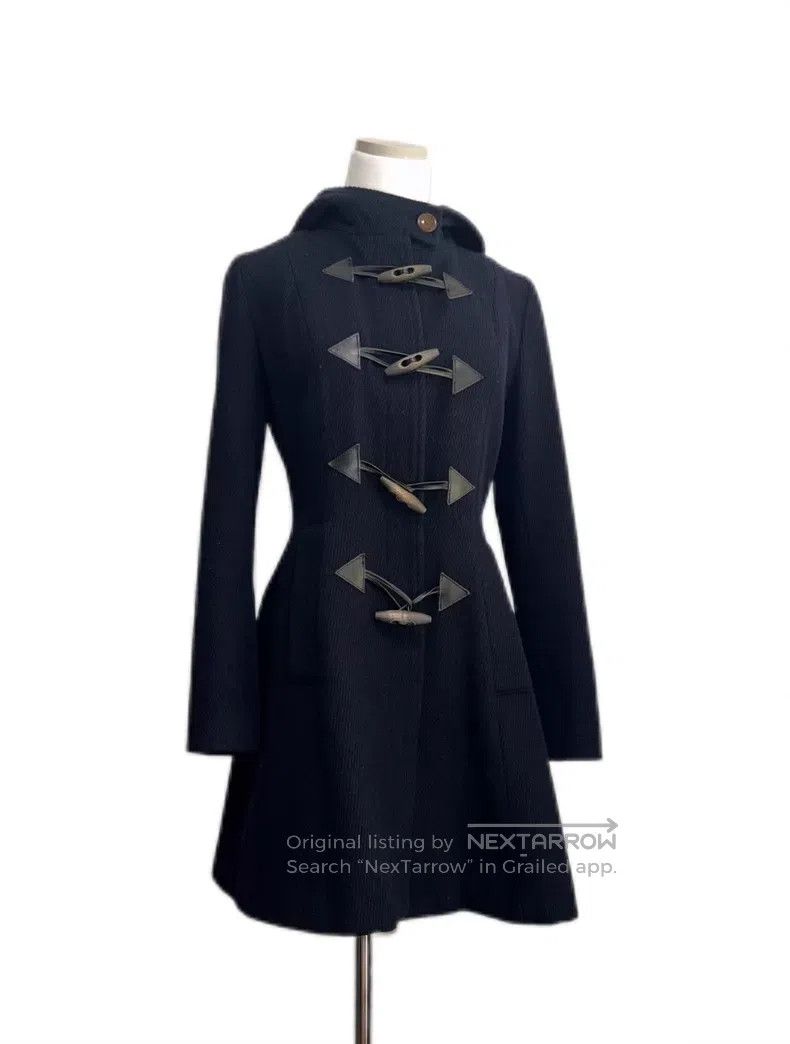 Vivienne Westwood Vivienne Westwood Navy Blue Toggle Coat Size S / US 4 / IT 40 - 1 Thumbnail