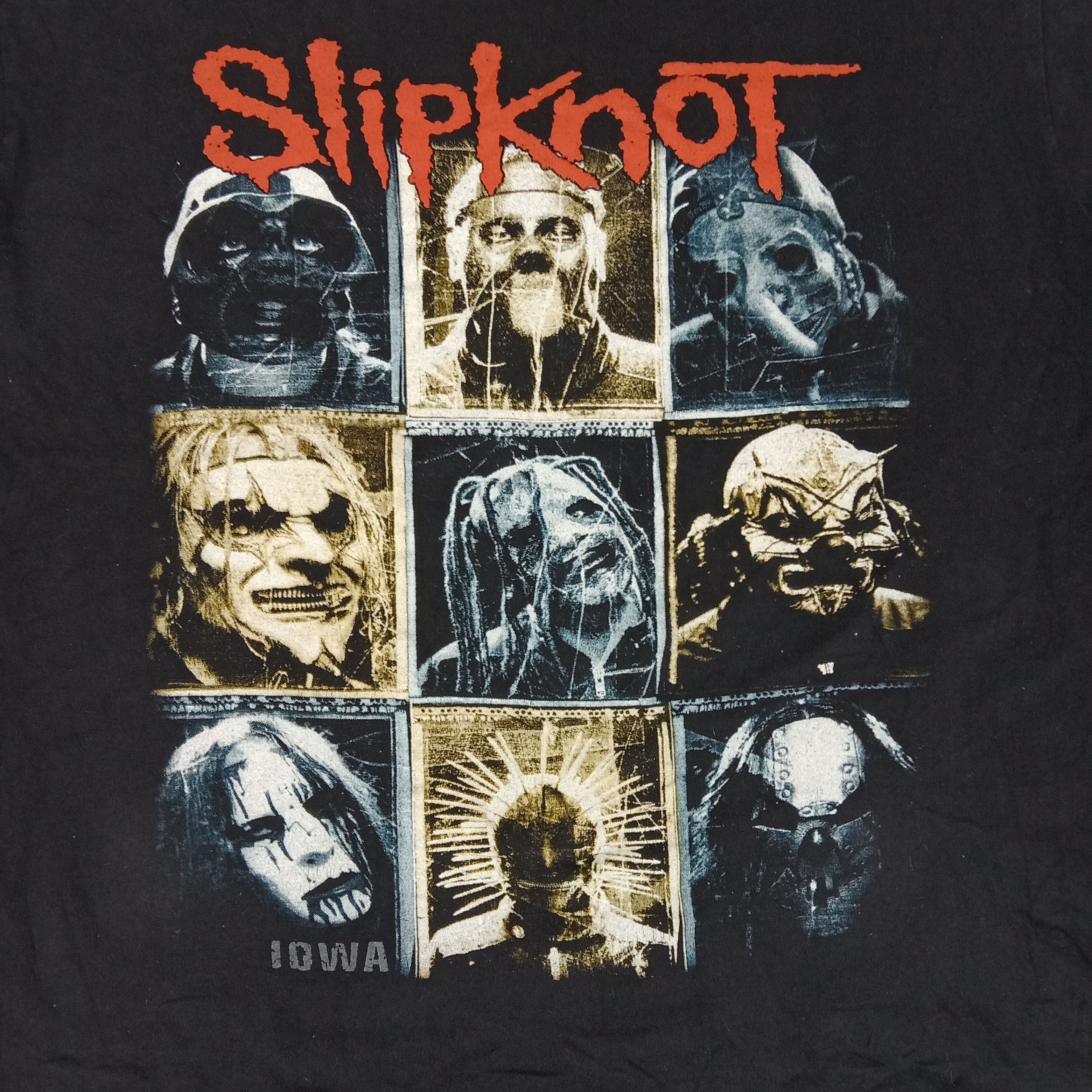 Slipknot × Vintage Slipknot American Heavy Metal Band Tshirt Size US XL / EU 56 / 4 - 2 Thumbnail