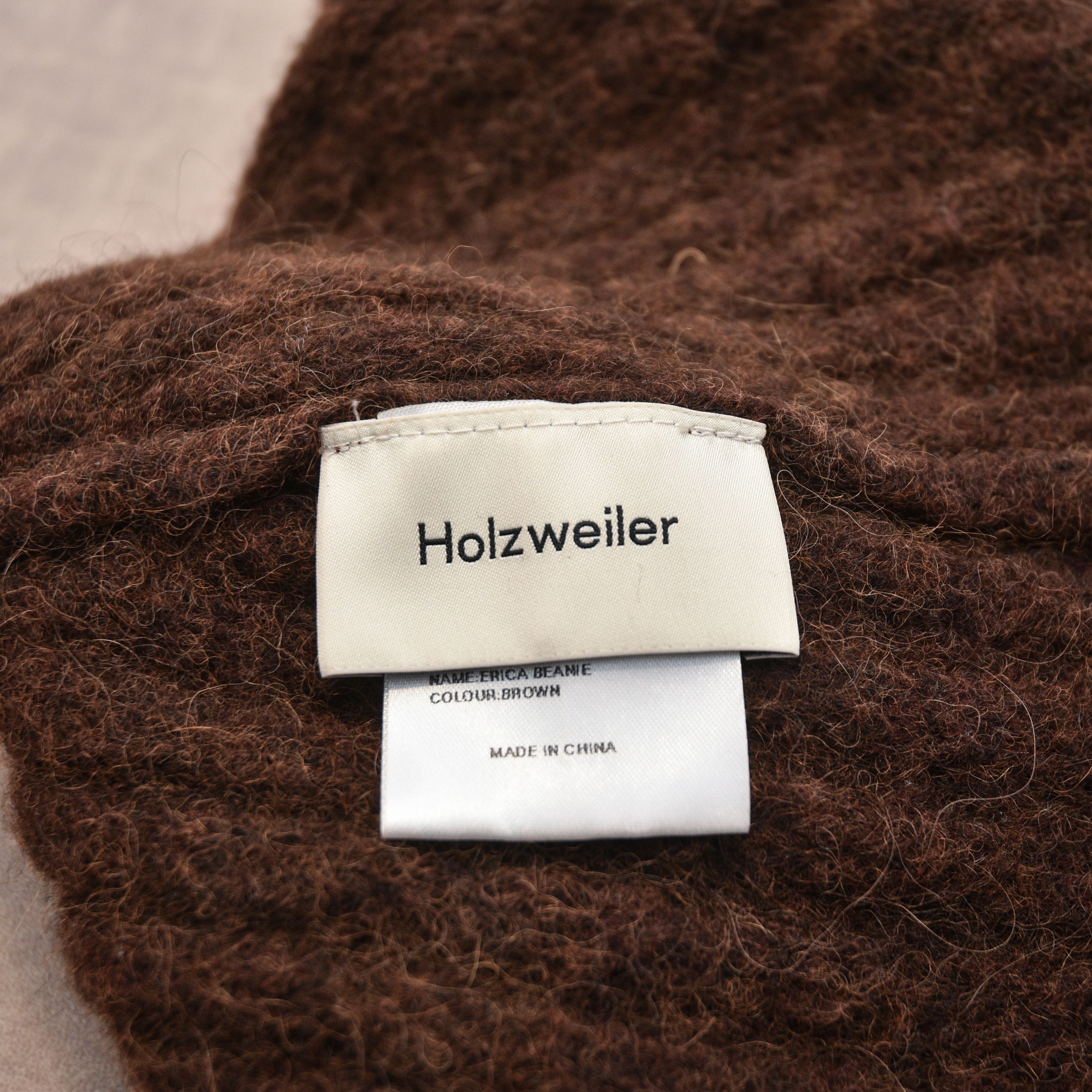 Holzweiler Holzweiler Erica Beanie Alpaca Merino Oversized Slouchy Size ONE SIZE - 9 Thumbnail