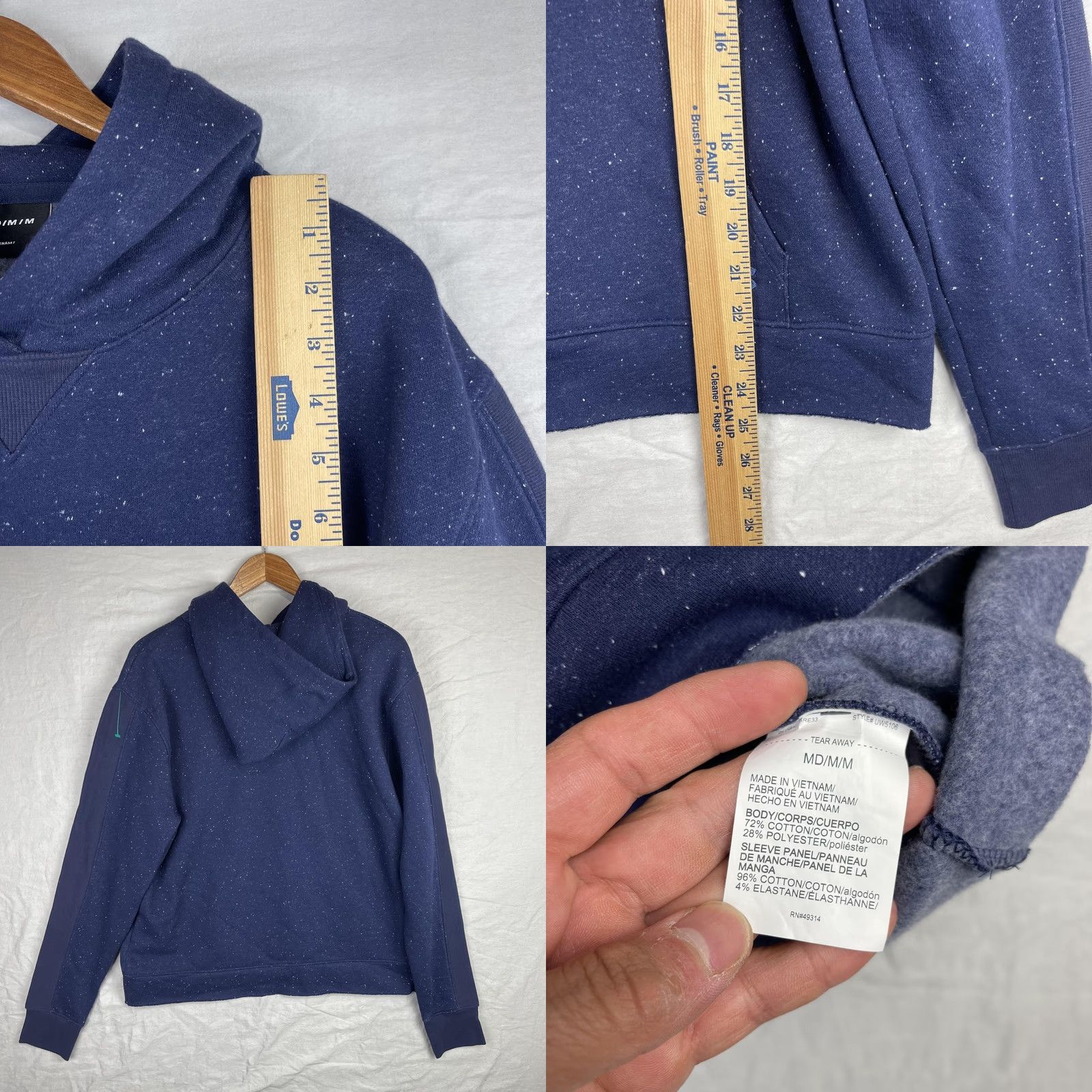 Under Armour Under Armour Sherwood Country Club Hoodie Womens M Navy Golf Sweatshirt Crew Neck Pullover Size M / US 6-8 / IT 42-44 - 8 Thumbnail