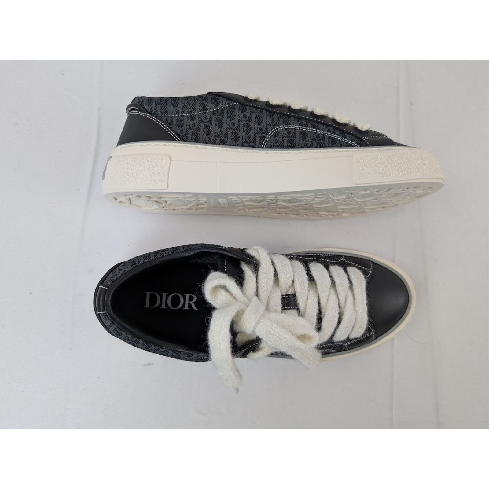 Dior o1rshd1 B33 Low-Top Sneakers in Black Size US 12 / EU 45 - 1 Thumbnail