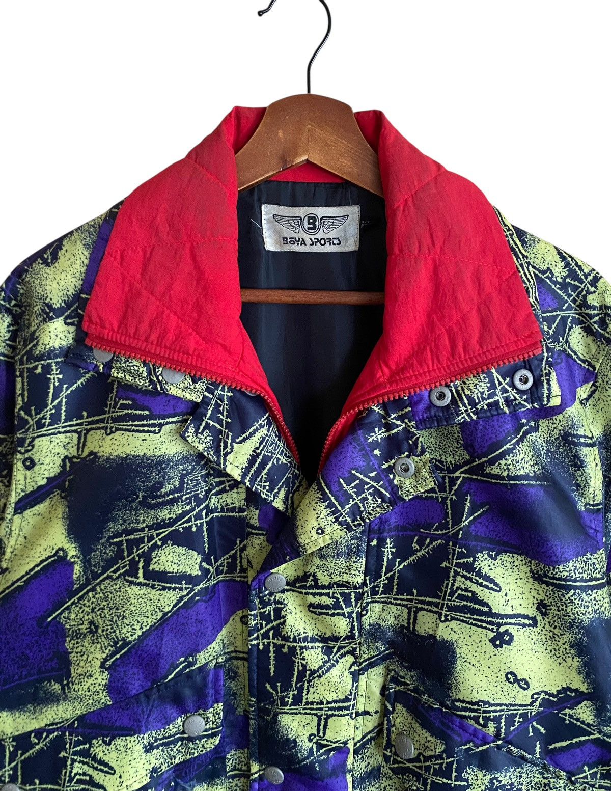 Japanese Brand Vintage Japanese Brand Boya Sport Ski Jacket 1990s Size US S / EU 44-46 / 1 - 6 Thumbnail