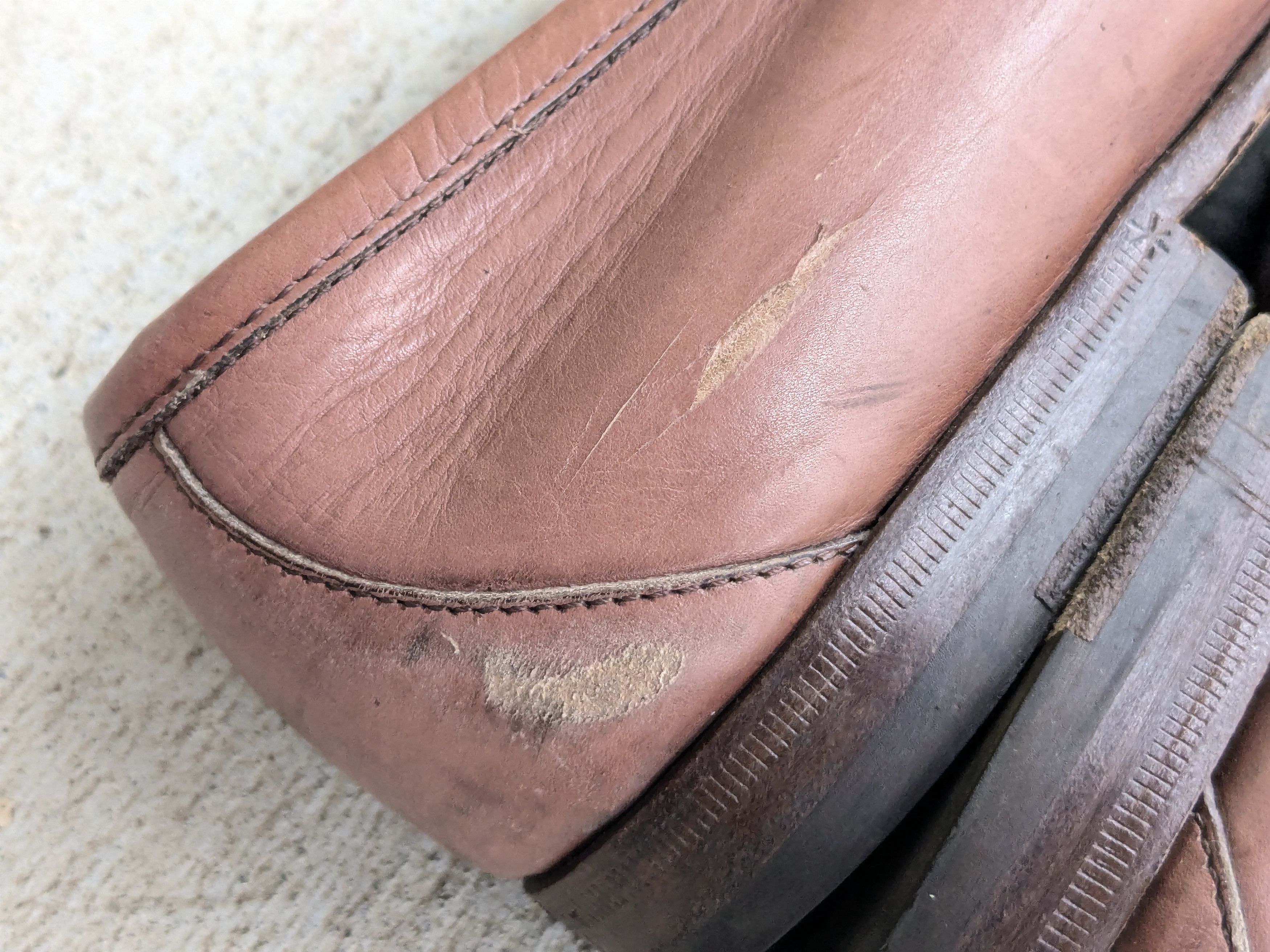 Gucci Gucci Horsebit Loafers Brown Leather 10 Rubber Size US 10 / EU 43 - 10 Thumbnail