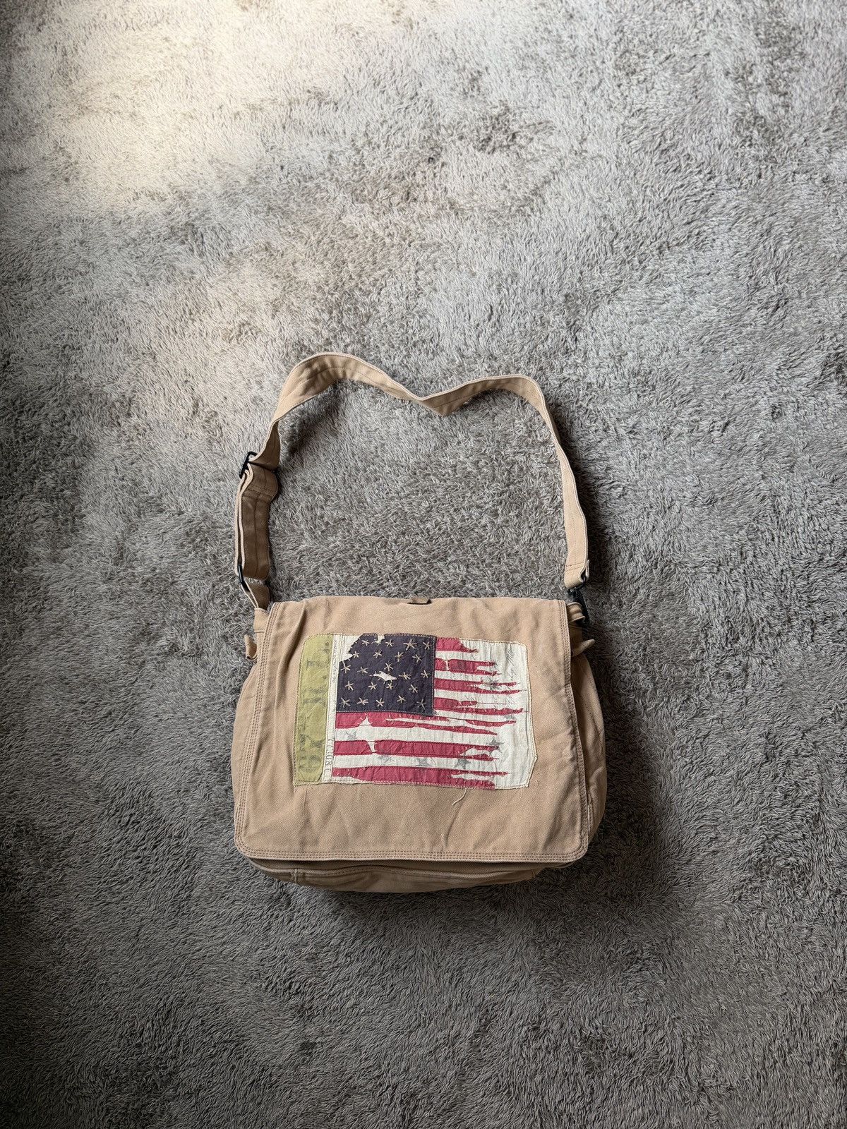 Polo Ralph Lauren Polo Ralph Lauren American Flag Print Shoulder Bag Size ONE SIZE - 1 Thumbnail