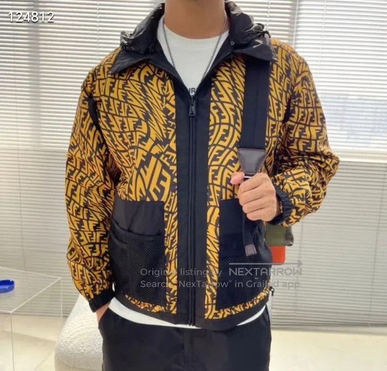 Fendi Fendi Capsule series two-sided casual jacket, one side bla Size US M / EU 48-50 / 2 - 8 Thumbnail