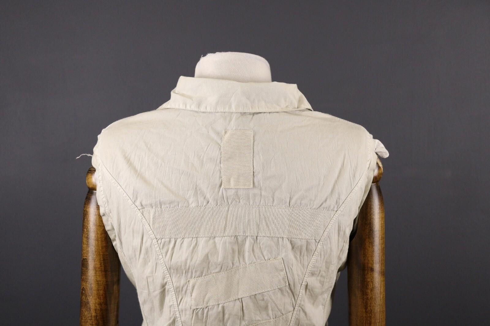 The Unbranded Brand Bottega by Elisa Cavaletti Ivory Lagenlook Tank Top Size L Size L / US 10 / IT 46 - 7 Thumbnail