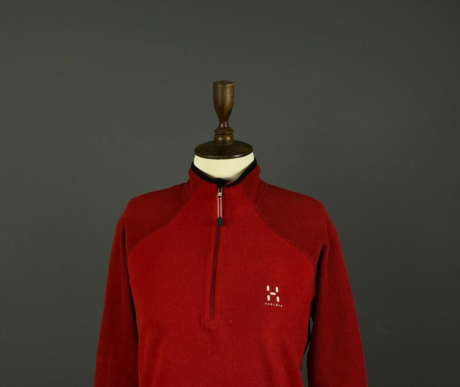 Haglofs Haglofs Red Fleece Outdoor Sweater Size M US 8-10 UK 12-14 Size M / US 6-8 / IT 42-44 - 2 Thumbnail