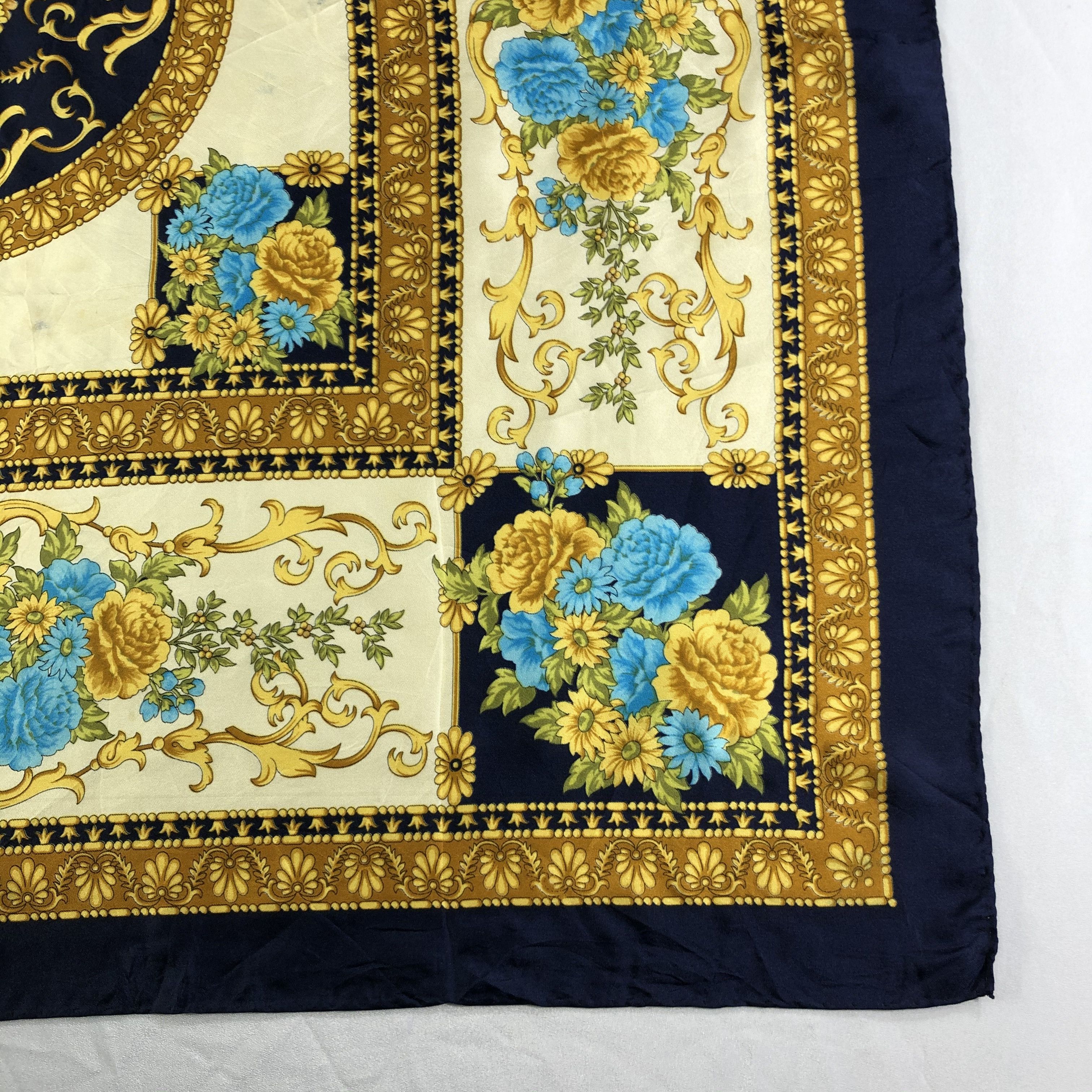 Vintage Vintage Silk Scarf Size ONE SIZE - 3 Thumbnail