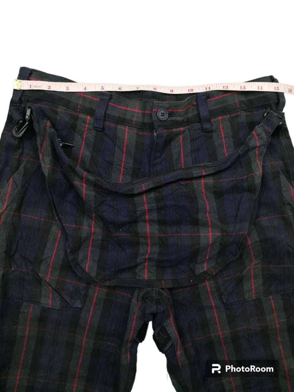20471120 🔥MILKBOY GREEN TARTAN BONDAGE PANTS Size US 31 - 3 Thumbnail