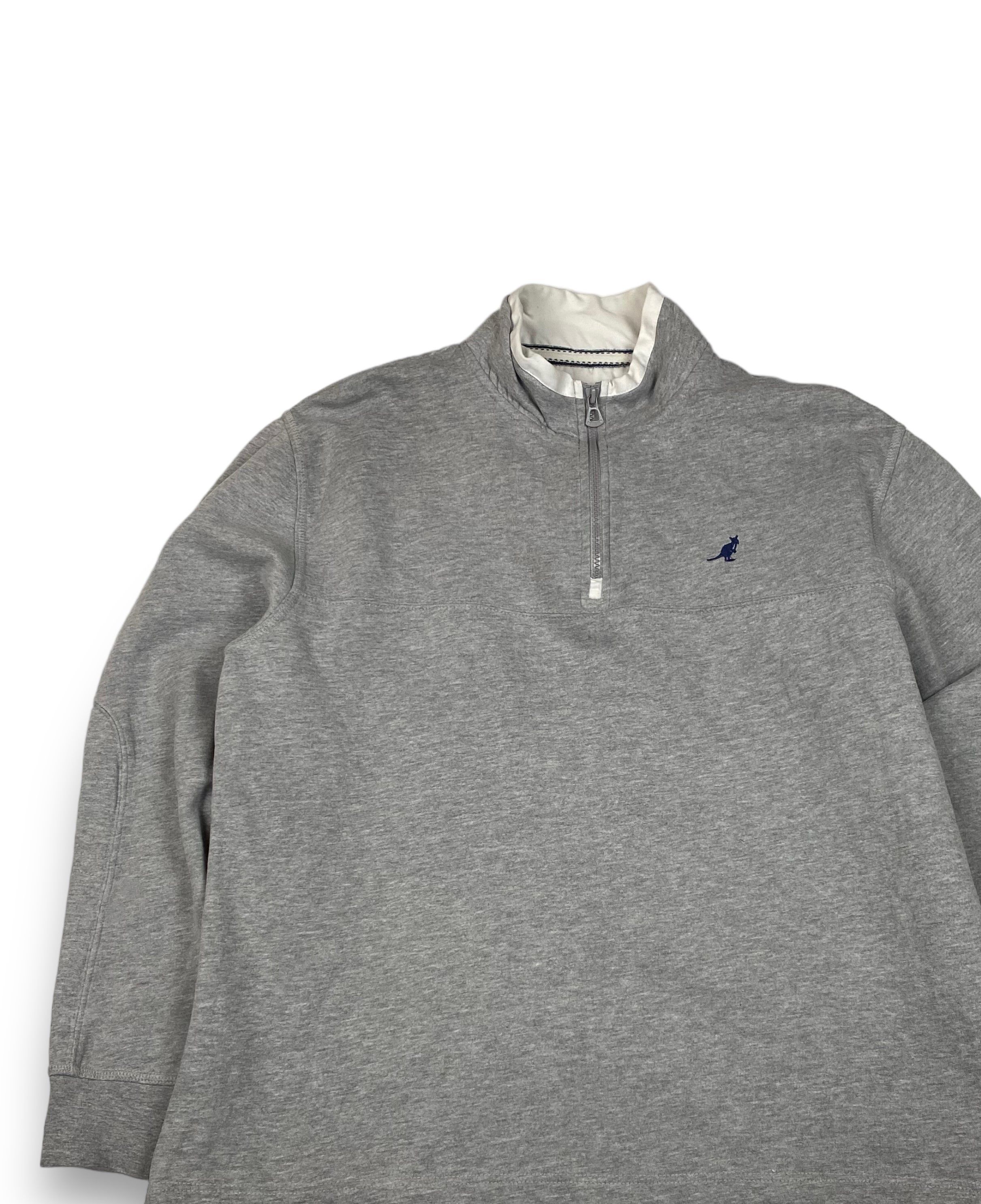 Kangol Vintage KANGOL Grey 1.3 Zip Sweatshirt M750 Size US XXL / EU 58 / 5 - 3 Thumbnail
