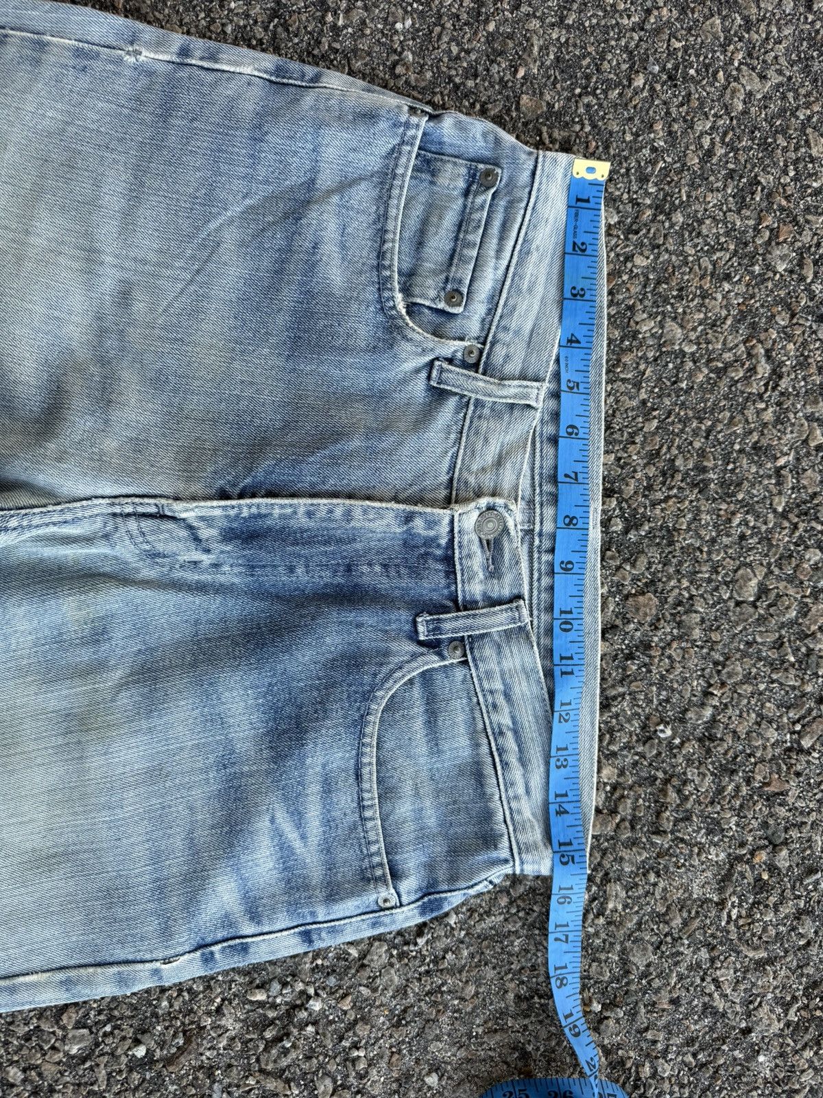 Japanese Brand VINTAGE JAPANASE STRAIGHT FADED JEAN DENIM PANTS Size US 31 - 7 Thumbnail