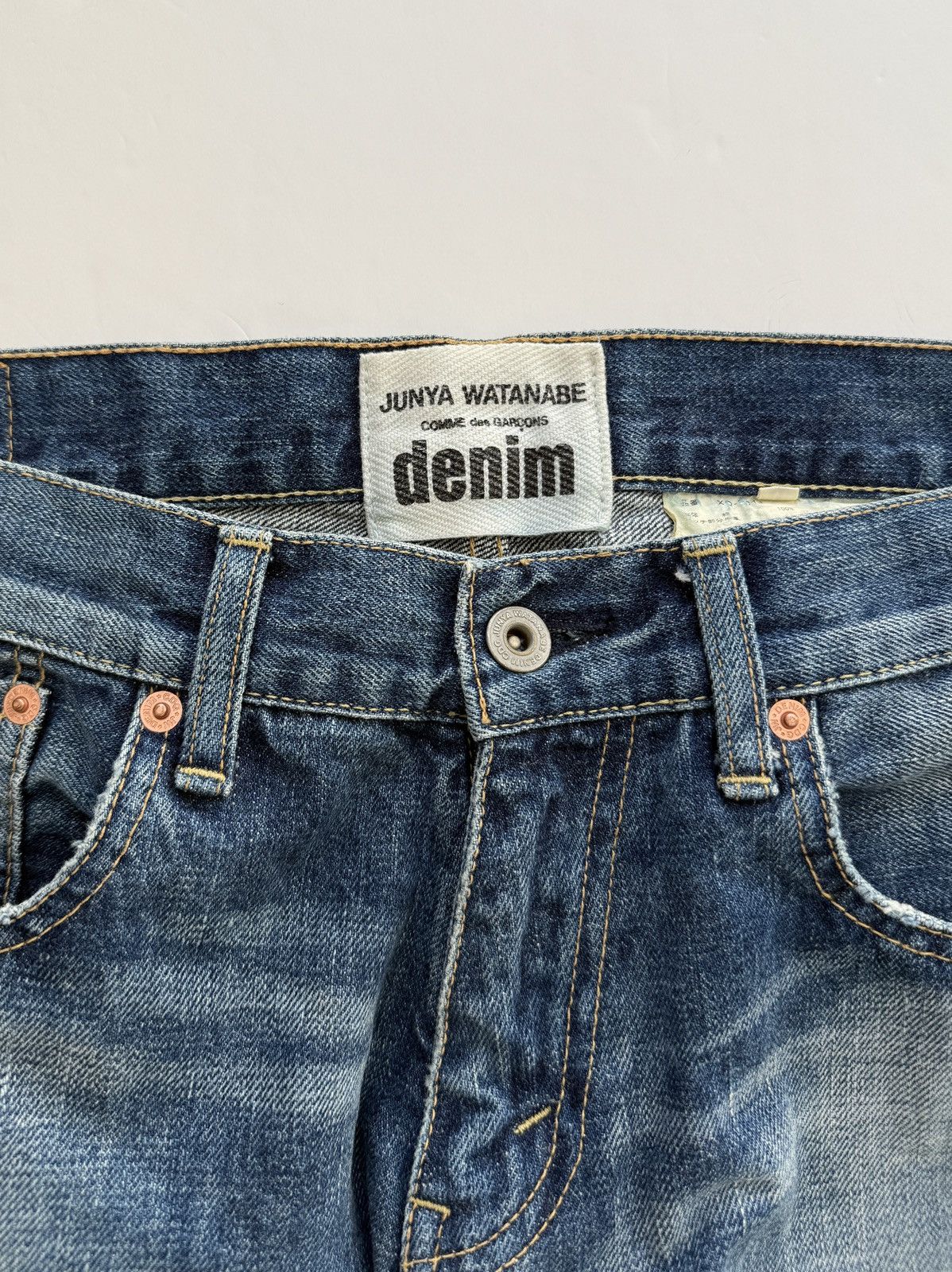 Junya Watanabe Junya watanabe 2015’ washed denim Size US 32 / EU 48 - 4 Thumbnail