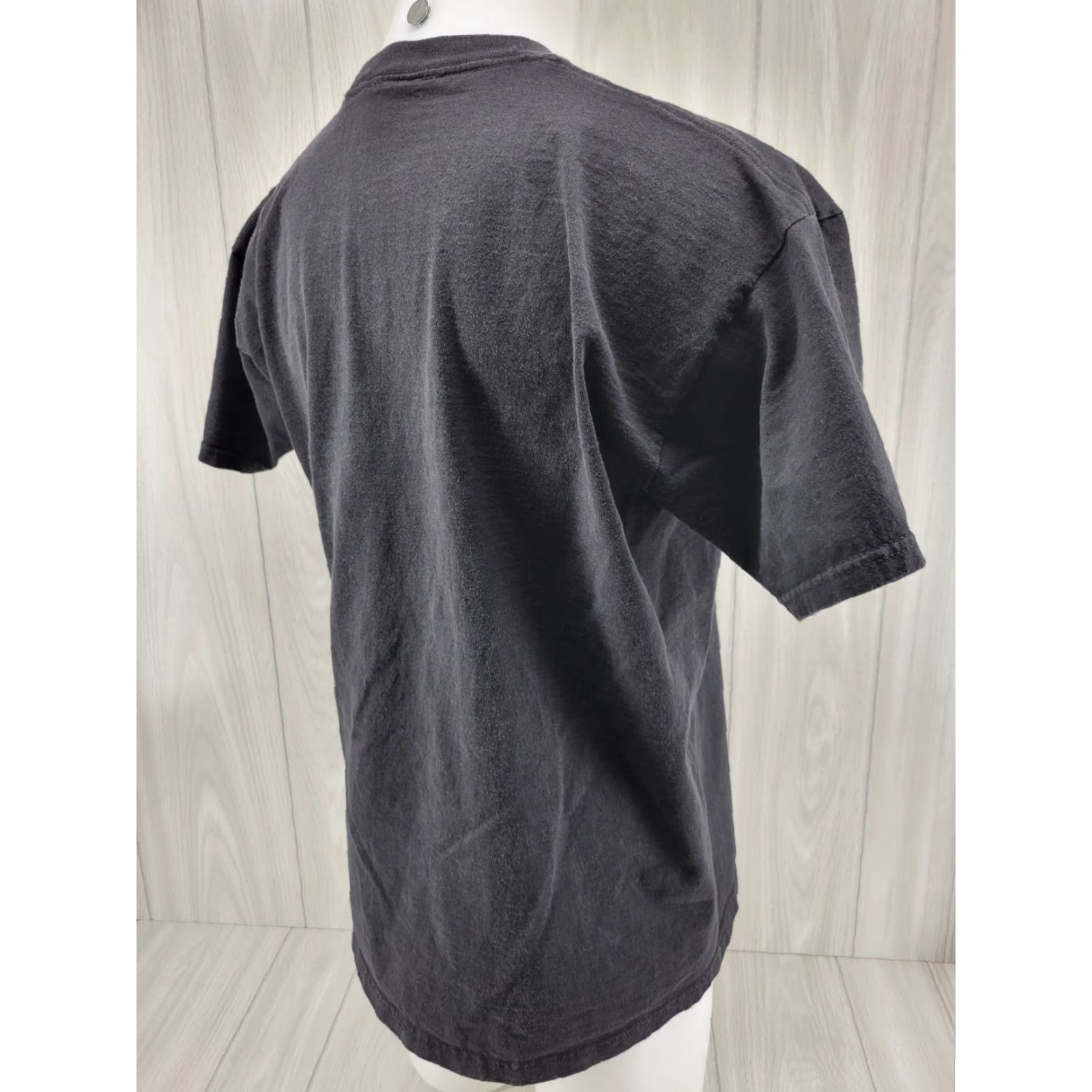 Vintage VINTAGE Universal Studios Hollywood Men In Black Shirt XL Short Sleeve Crew Neck Black Cotton Graphic Print Logo USA Movie Space 1990s Mens Size US XL / EU 56 / 4 - 5 Thumbnail