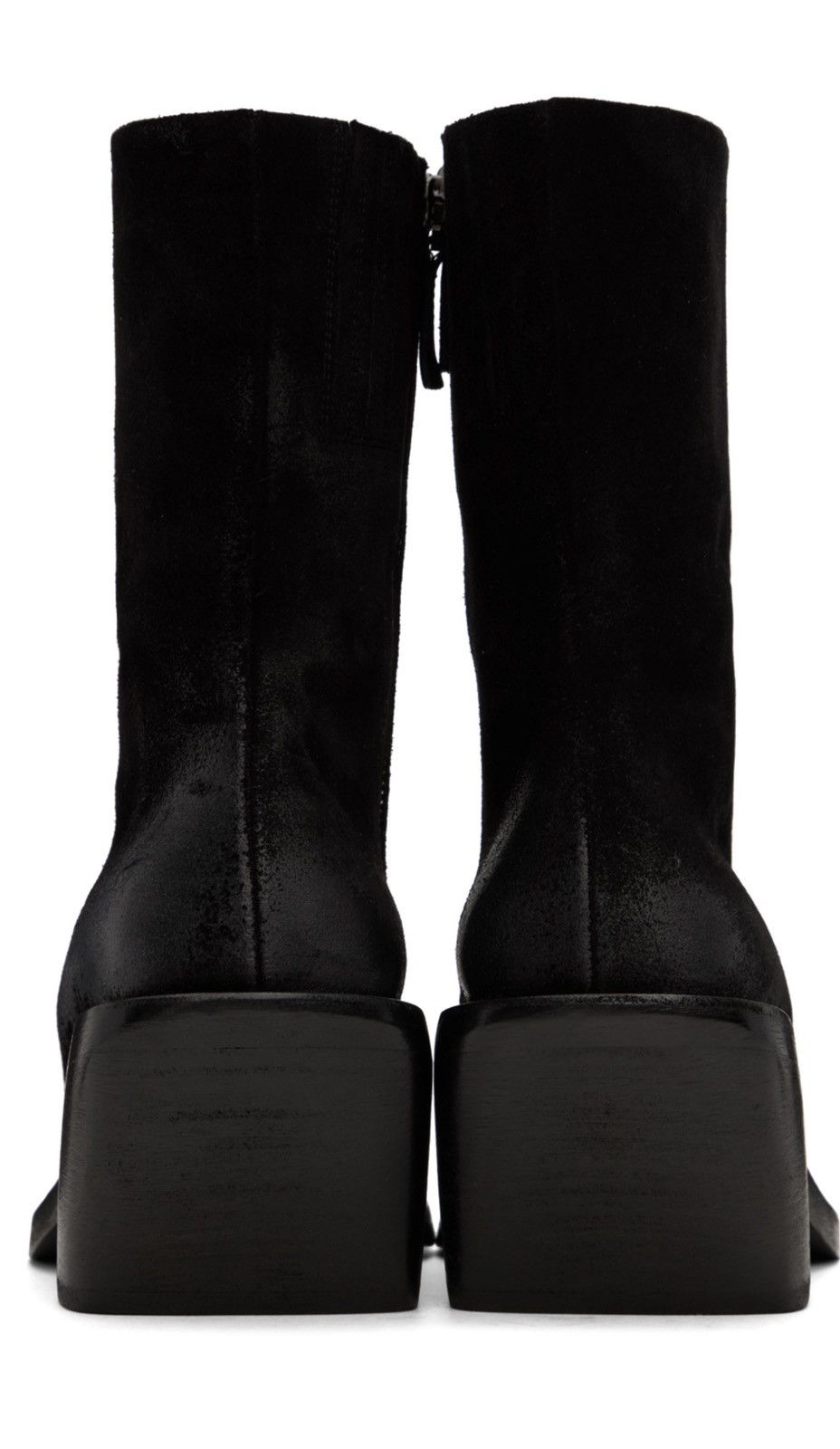 Marsell Black Gassetto Ankel Boots Size US 8 / IT 38 - 2 Thumbnail