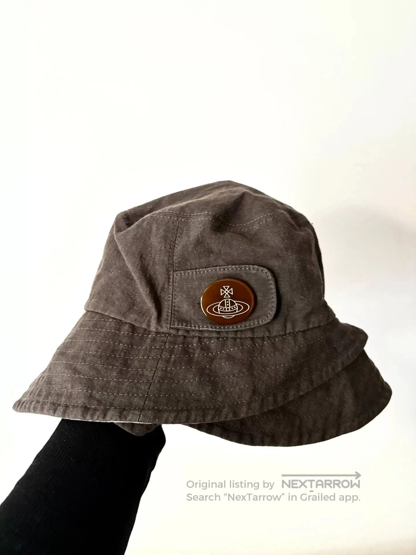 Vivienne Westwood Vivienne Westwood Vintage Gray Saturn Newsboy Cap. Size ONE SIZE - 1 Thumbnail