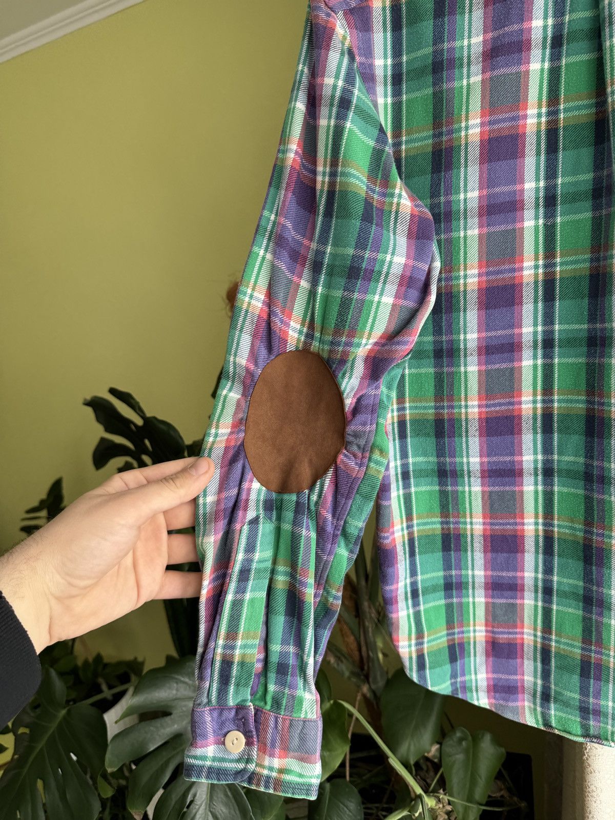 Polo Ralph Lauren Vintage 90s Polo Ralph Lauren Plaid Flannel Shirt Size US M / EU 48-50 / 2 - 9 Thumbnail