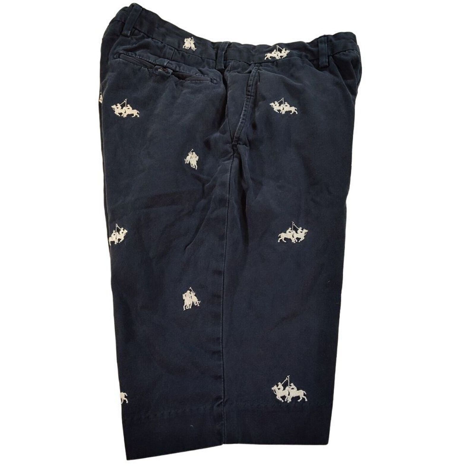 Polo Ralph Lauren VTG Polo Ralph Lauren Blue All Over Print Shorts Mens 30 Size US 30 / EU 46 - 4 Thumbnail