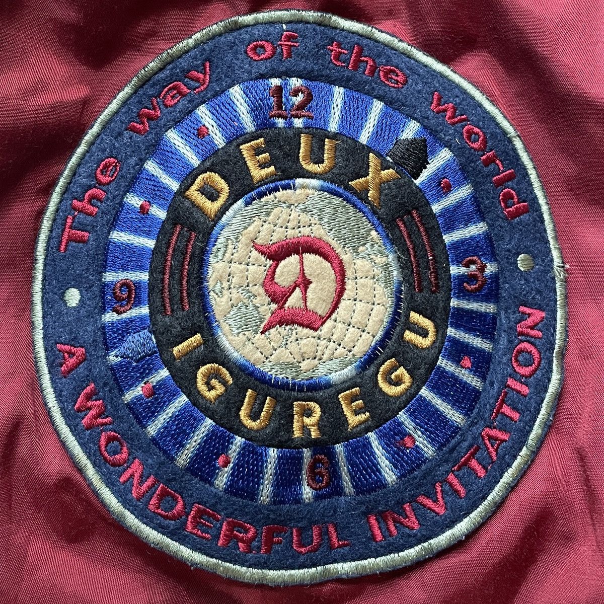 Vintage Vintage Racing Brand Deux Bomber Jacket 1990s Size US L / EU 52-54 / 3 - 9 Thumbnail