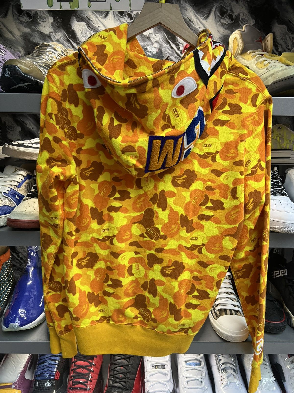 Bape Bape x PUBG Camo Shark Hoodie Size US M / EU 48-50 / 2 - 2 Thumbnail