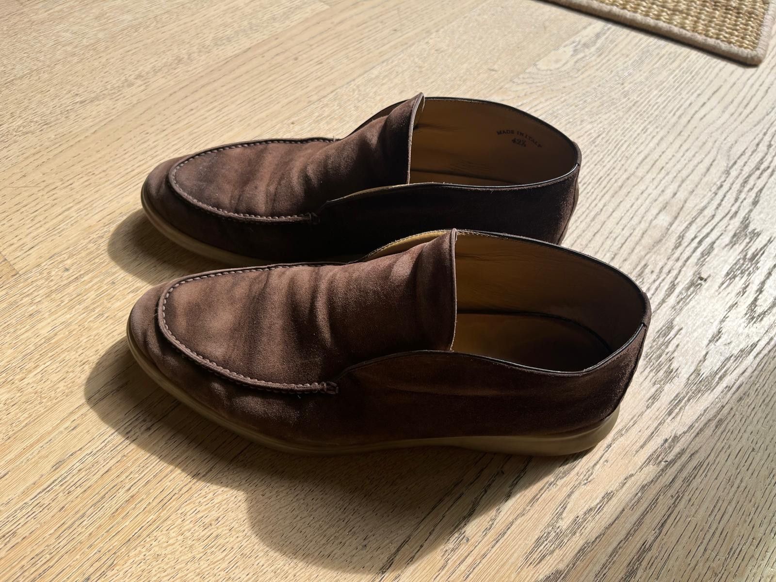 Loro Piana Loro Piana Open Walk - 42.5 - Chocolate Size US 9.5 / EU 42-43 - 1 Thumbnail