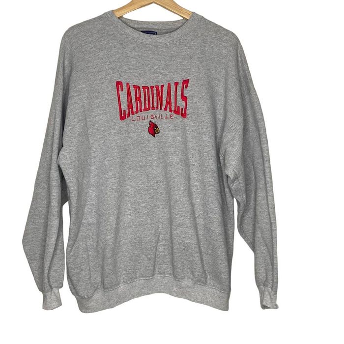 Louisville Cardinals | The 19nine Crewneck L / Grey