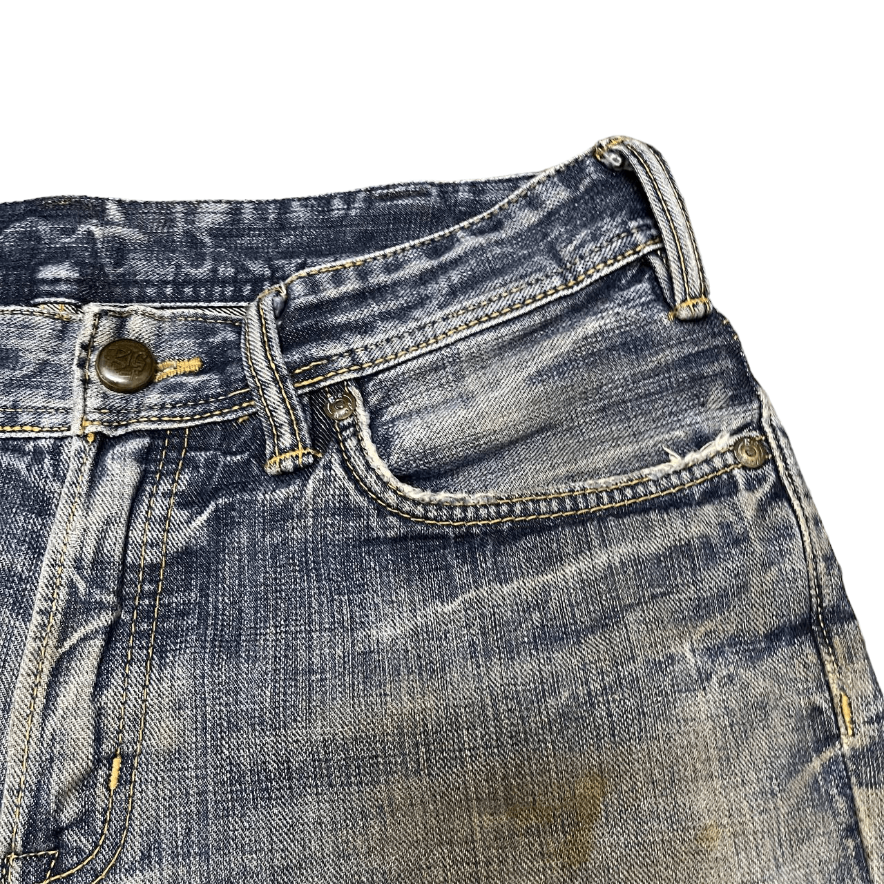 Big John 🔥Flare🔥 Vintage Big John Denim Jeans Size US 32 / EU 48 - 6 Thumbnail