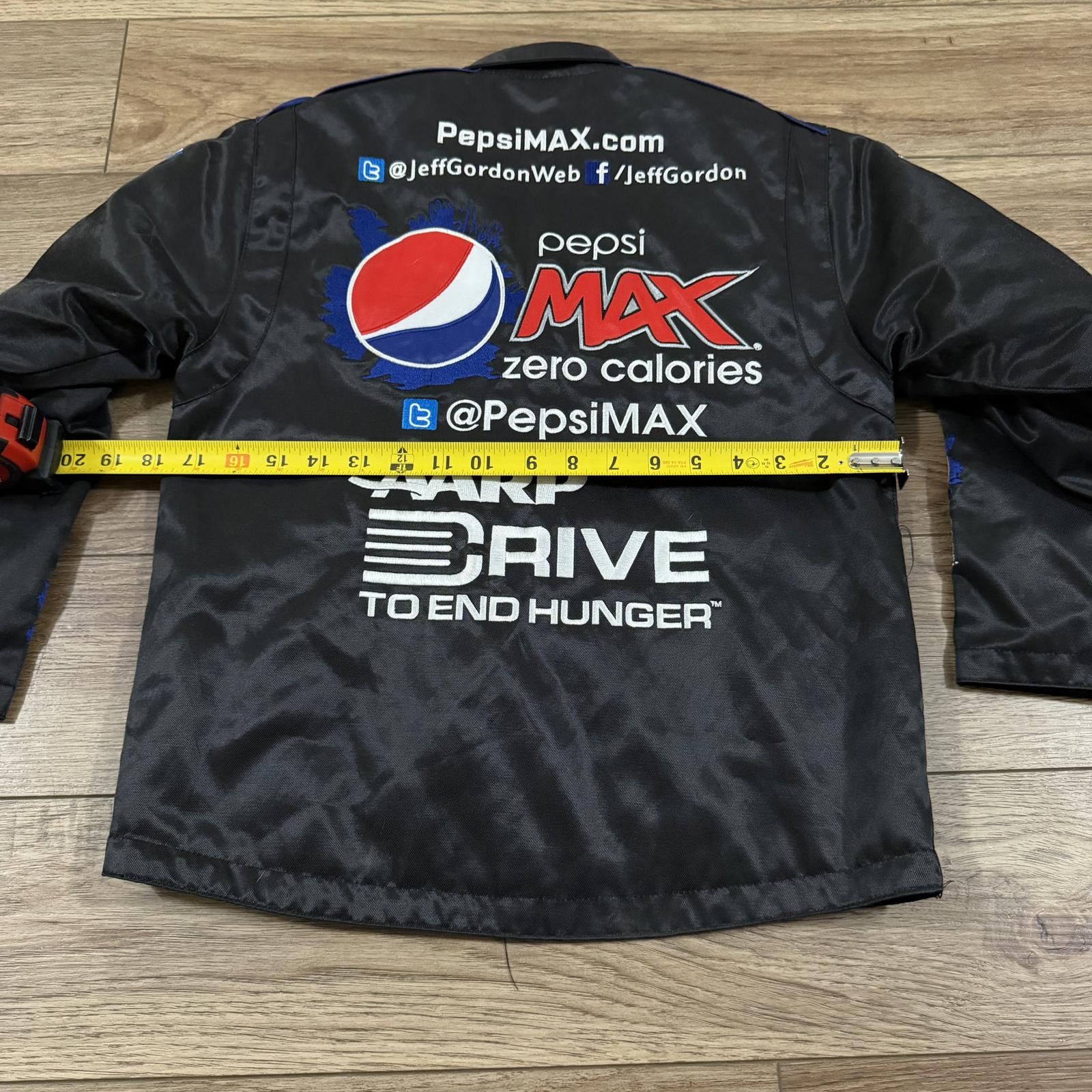 Chase Authentics NASCAR Jeff Gordon Pepsi Max Chase Authentics Racing Jacket Size S / US 4 / IT 40 - 7 Thumbnail