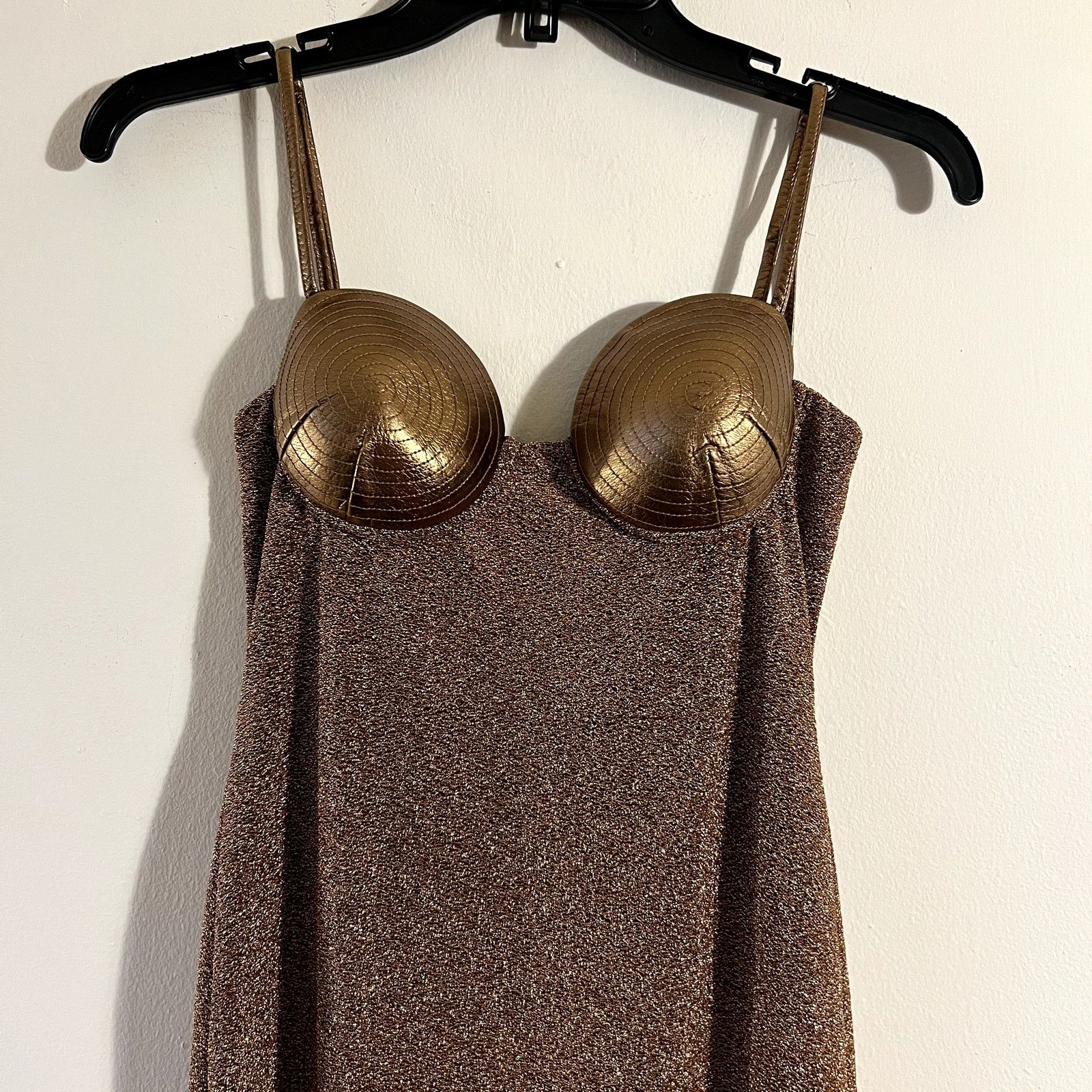 Camila Coelho Camila Coelho Donna Gown in Copper Metallic gold size S D1 Size S / US 4 / IT 40 - 4 Thumbnail