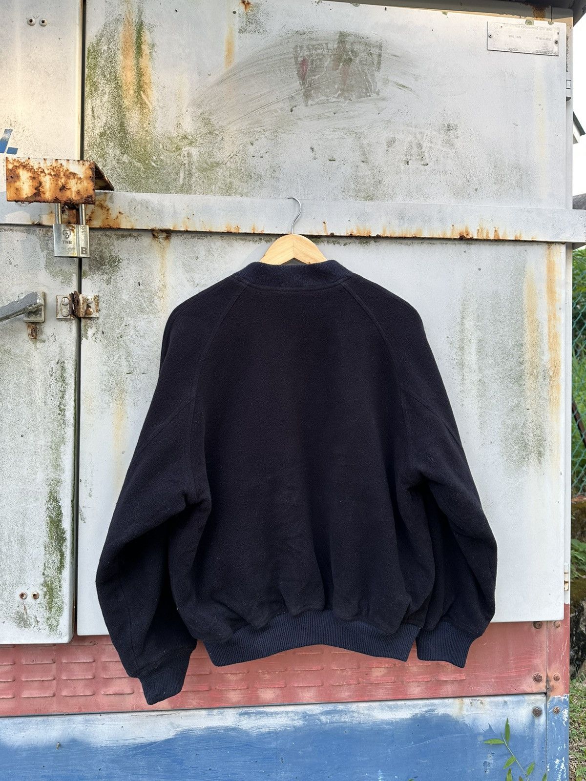 Vintage 👹Vintage Kearney House Wool Bomber Jacket Size US M / EU 48-50 / 2 - 8 Thumbnail