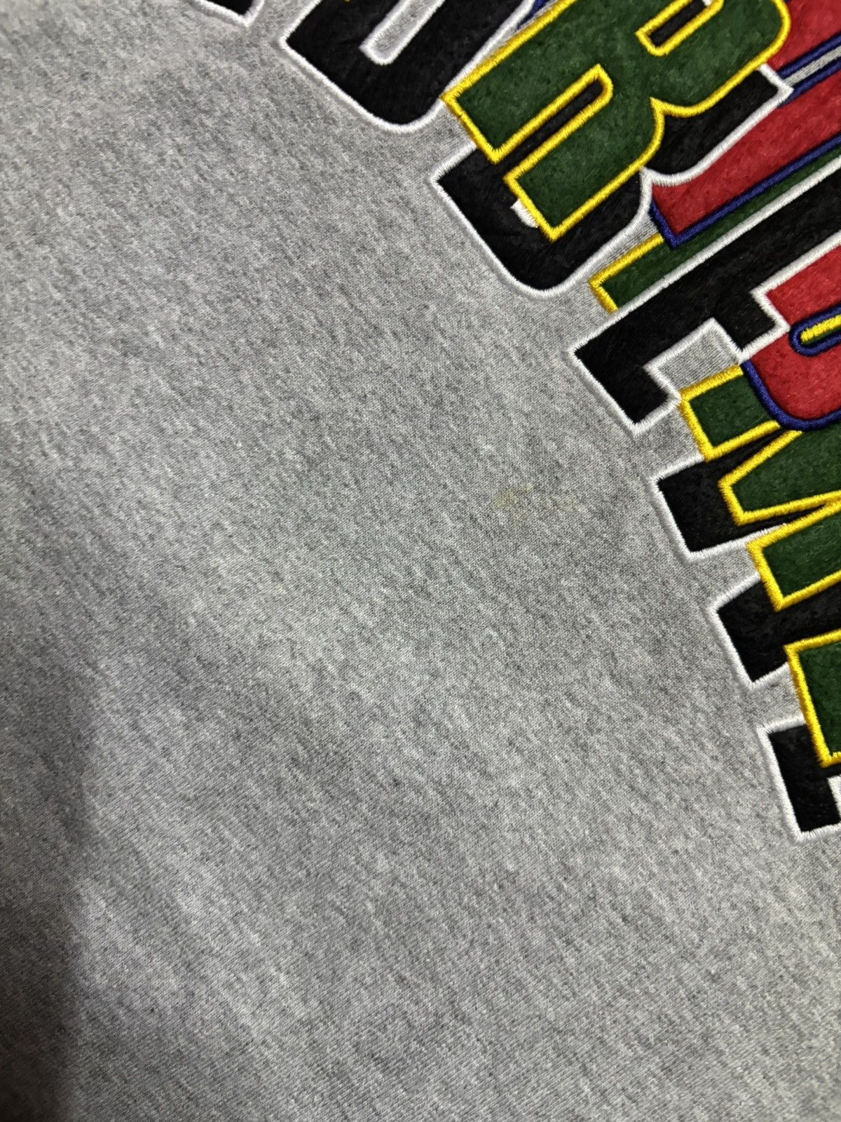 Supreme Supreme Stacked Crewneck Heather Grey Size US XL / EU 56 / 4 - 2 Thumbnail