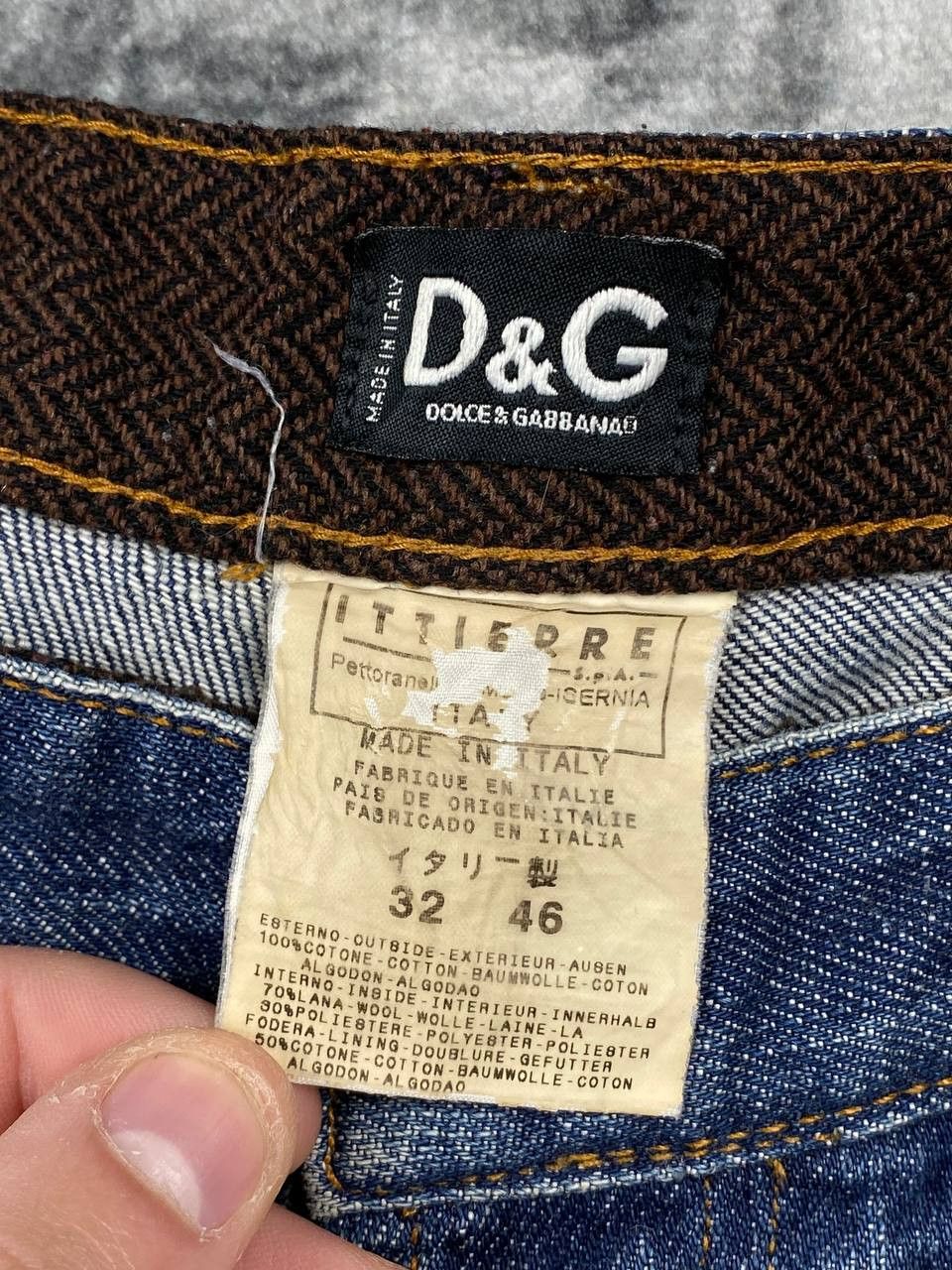 Dolce & Gabbana Vintage Dolce Gabbana Denim Jeans Metal Logo Men Size 32 Size US 32 / EU 48 - 12 Thumbnail