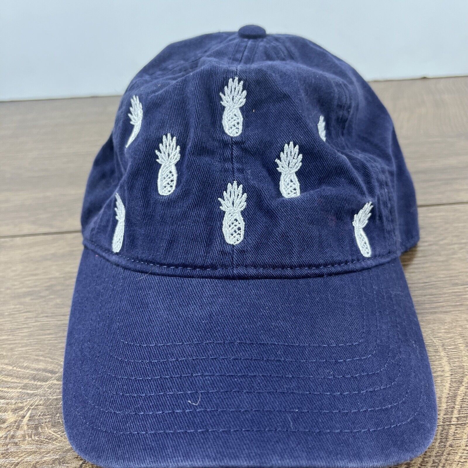 Other Pineapple Hat Blue Pineapple Adjustable Hat Blue Adjustable Size ONE SIZE - 3 Thumbnail