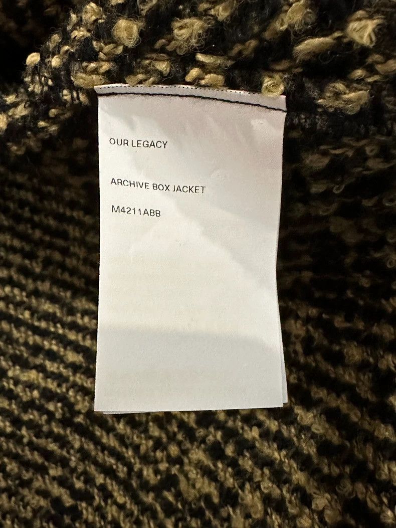 Our Legacy our legacy size 52 Brown and yellow twill knitted shirt ja Size US M / EU 48-50 / 2 - 4 Thumbnail