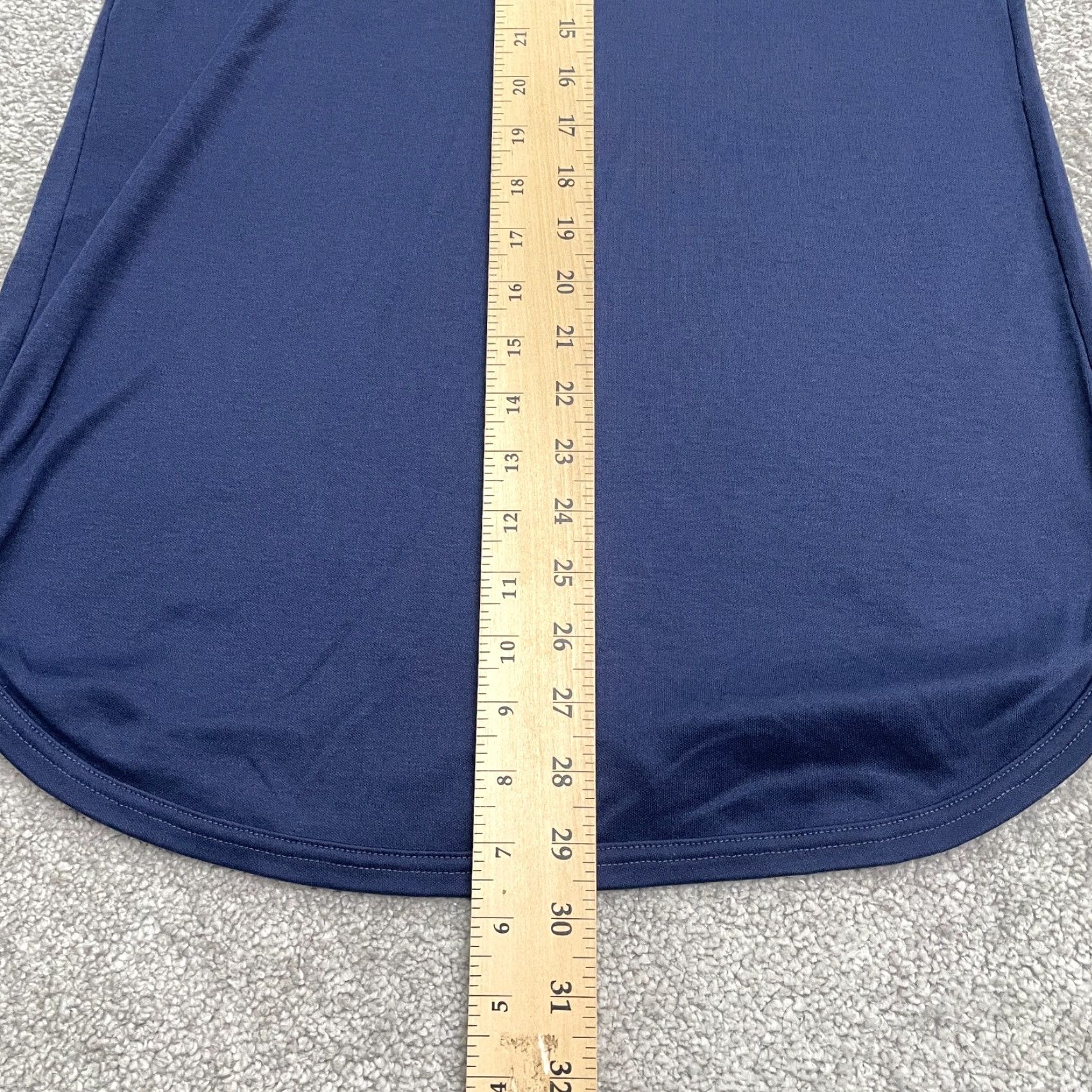 Vintage Unbranded Graphic Tunic T-Shirt Womens Small Navy Blue Crew Neck Casual Stretch Size S / US 4 / IT 40 - 6 Thumbnail