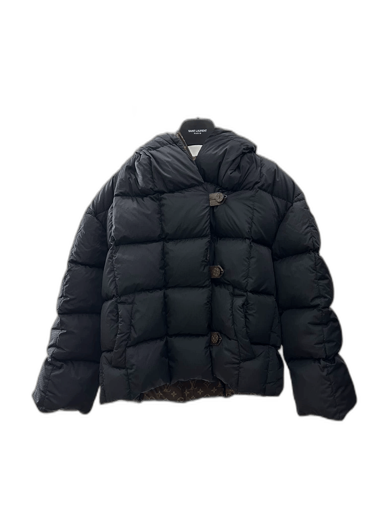 Louis Vuitton Louis Vuitton Black Down Jacket Outerwear-2506 Size M / US 6-8 / IT 42-44 - 1 Thumbnail