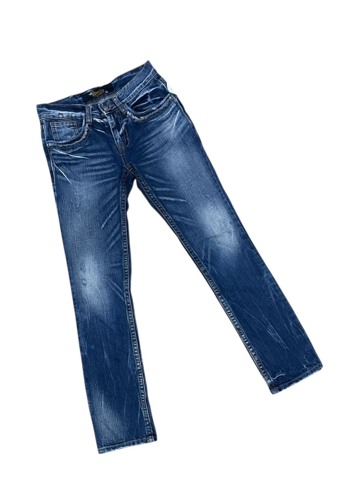 If Six Was Nine Stephead To Heaven Skull Cloud72 Jeans Size US 28 / EU 44 - 9 Thumbnail