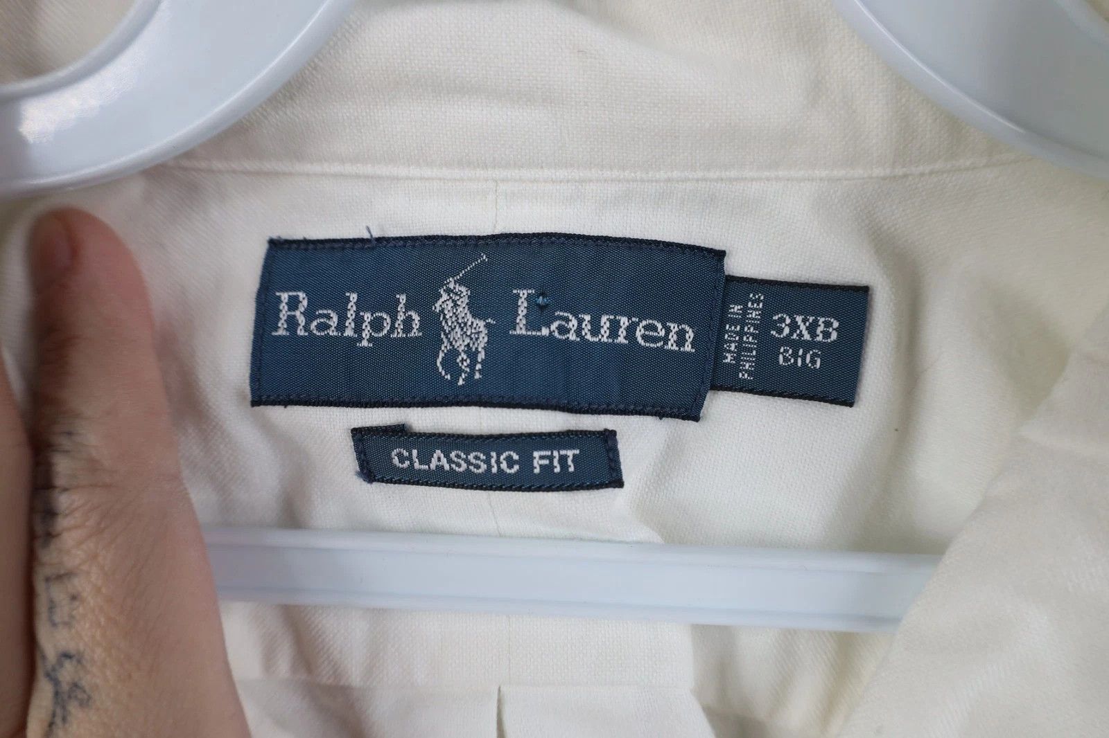 Ralph Lauren Deadstock Vintage Ralph Lauren Short Sleeve Collared Shirt Size US XXL / EU 58 / 5 - 8 Thumbnail