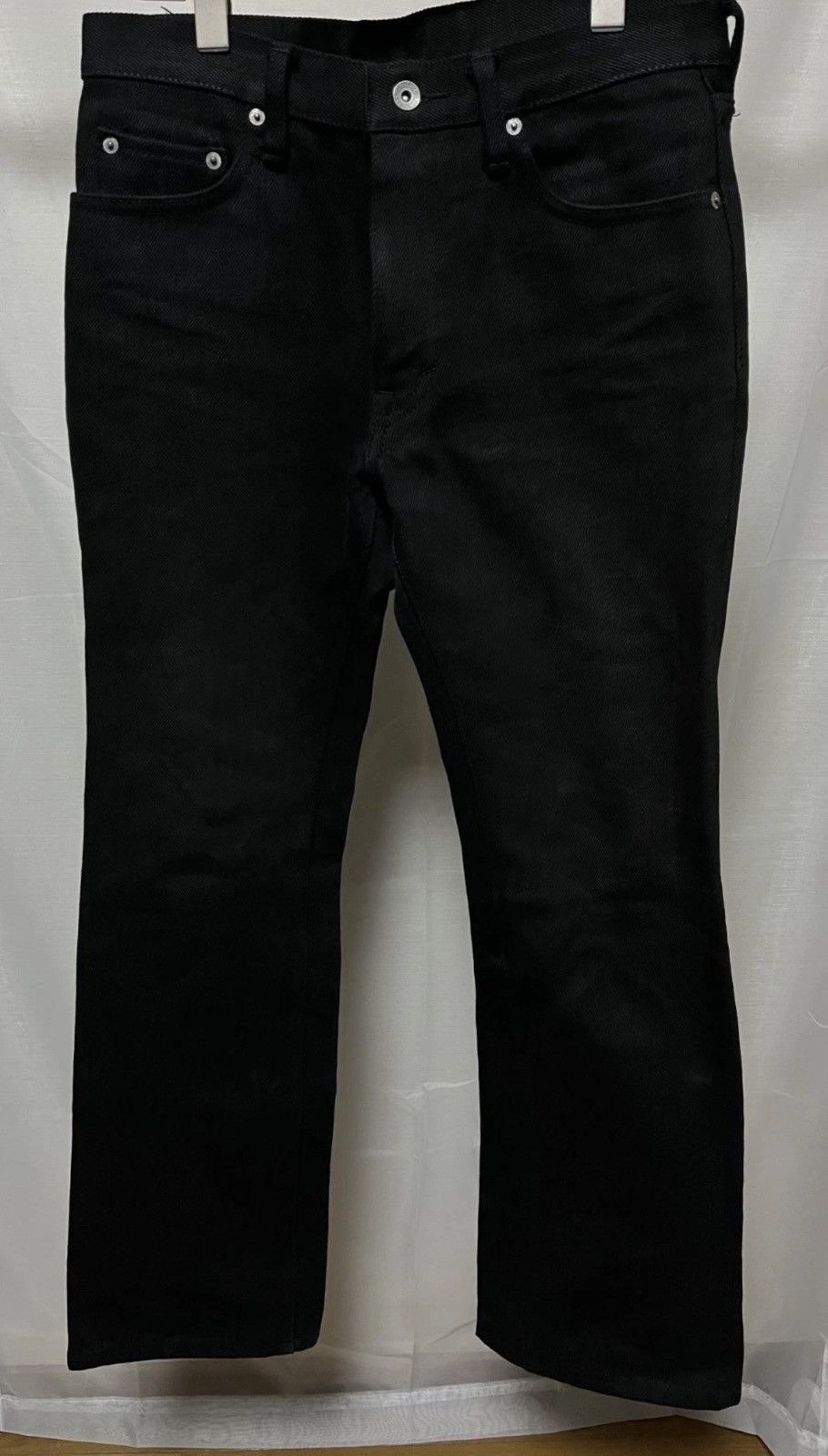 Iron Heart IRON HEART 9461Z W31 21oz Super Black Straight Boot Cut
