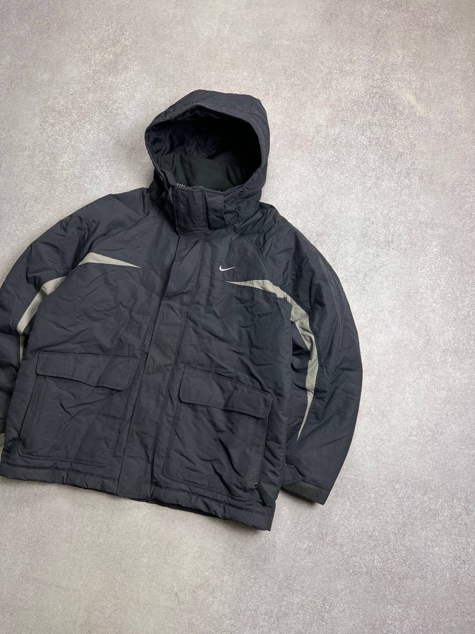 Nike Vintage Nike Swoosh Winter Down Jacket Y2K M Size US M / EU 48-50 / 2 - 2 Thumbnail