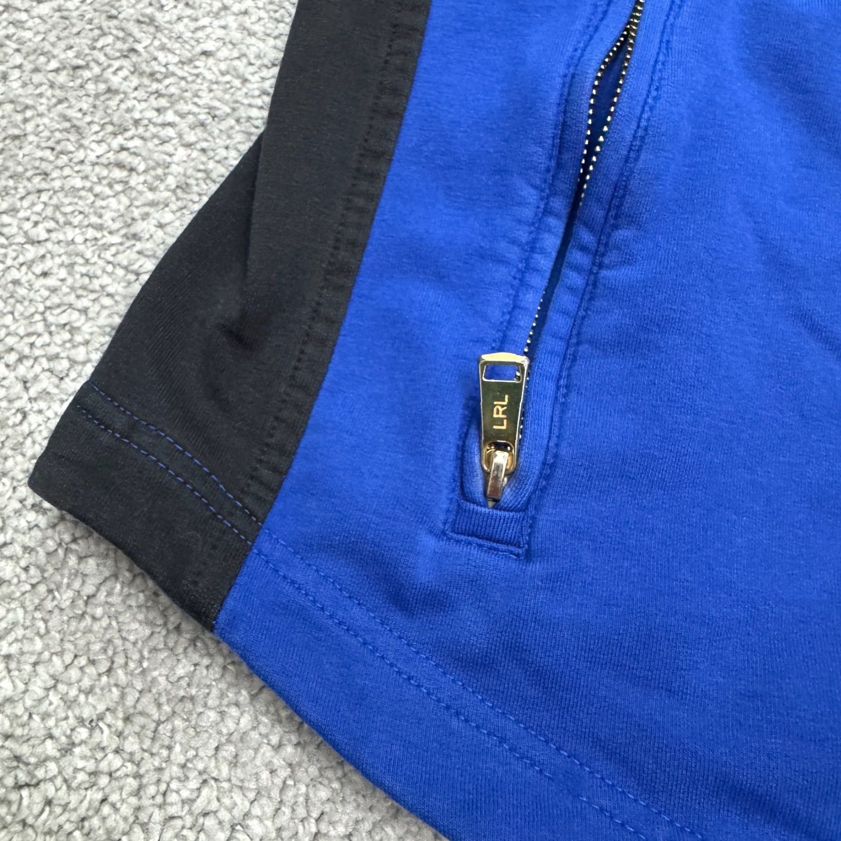 Ralph Lauren Lauren Ralph Lauren Women's Jacket Medium Blue Black Full Zip Casual All Seasons Vintage No Size M / US 6-8 / IT 42-44 - 4 Thumbnail