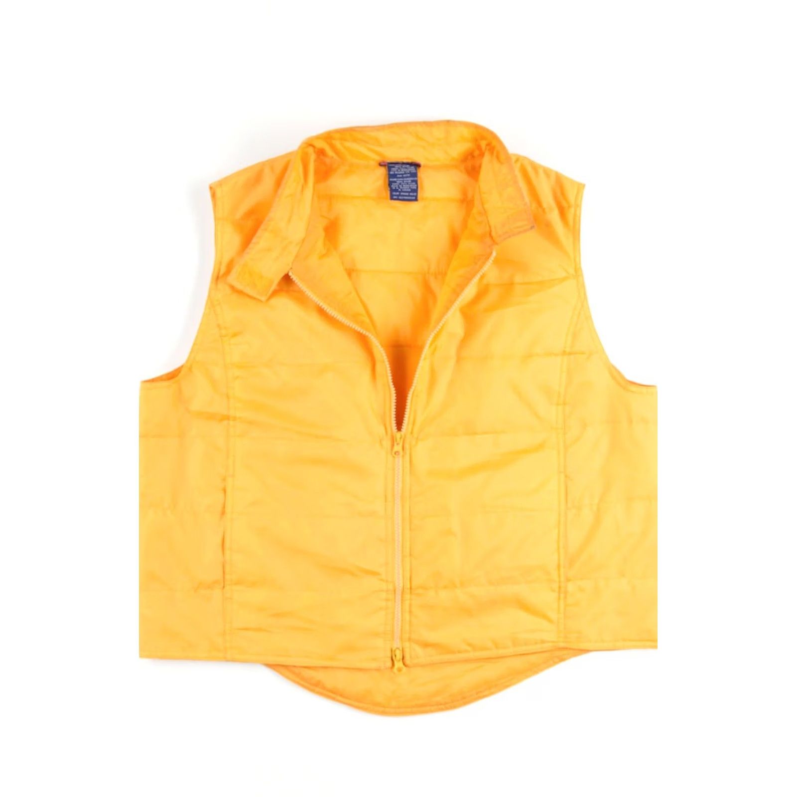 Vintage VINTAGE Golden Puffer Vest XL X-Large Nylon Ragstock Mens Womens Boys Girls Size US XL / EU 56 / 4 - 3 Thumbnail