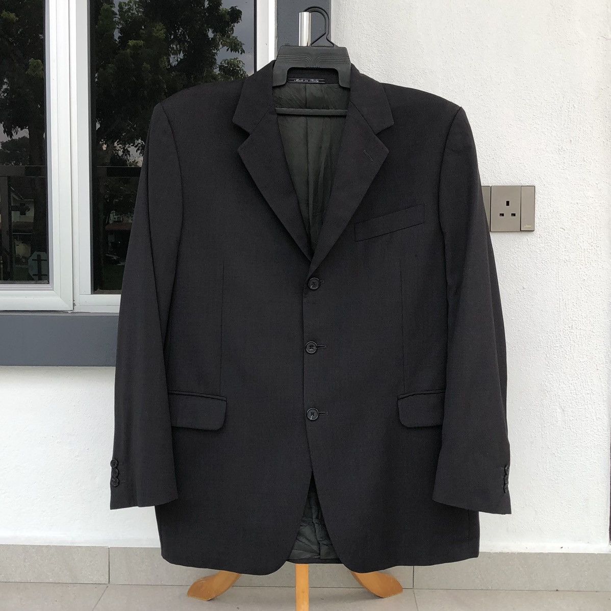Fendi Vintage Fendi Uomo Wool Men’s Blazer Size 42L - 3 Thumbnail