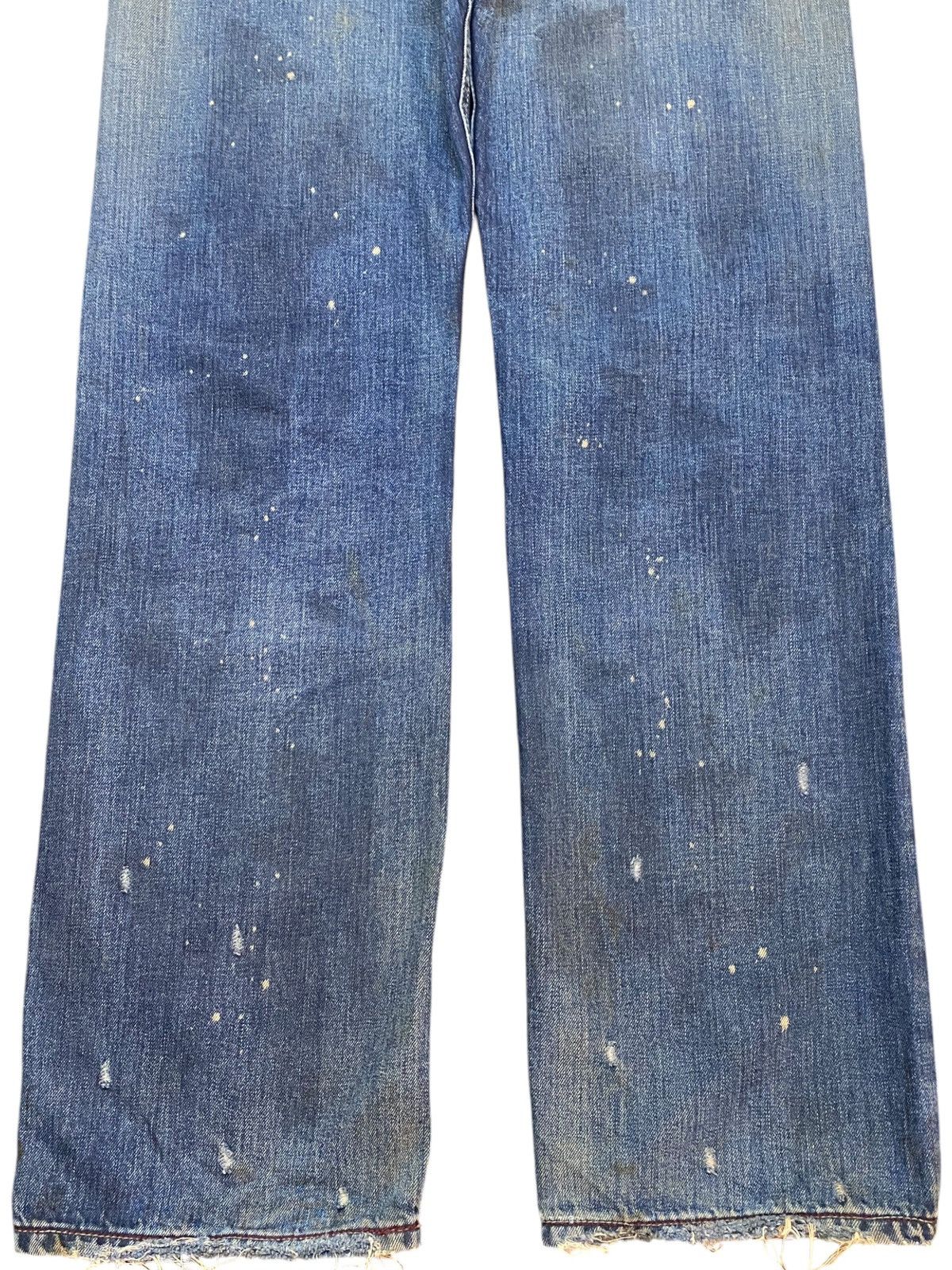 Diesel Black Gold Vintage Diesel Acid Wash Enough Baggy Distressed Jeans Size US 32 / EU 48 - 6 Thumbnail