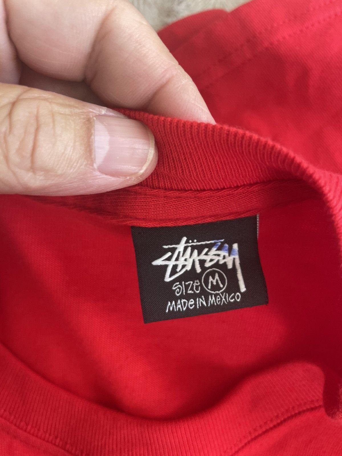 Stussy Classic Crewneck Tee Size US M / EU 48-50 / 2 - 8 Thumbnail