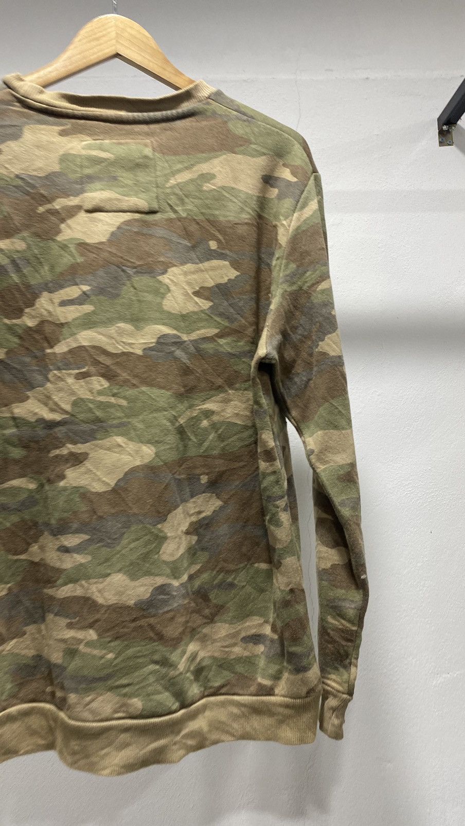 Vintage ‼️FINAL DROP‼️Army Military Sweater Camo Size US L / EU 52-54 / 3 - 9 Thumbnail