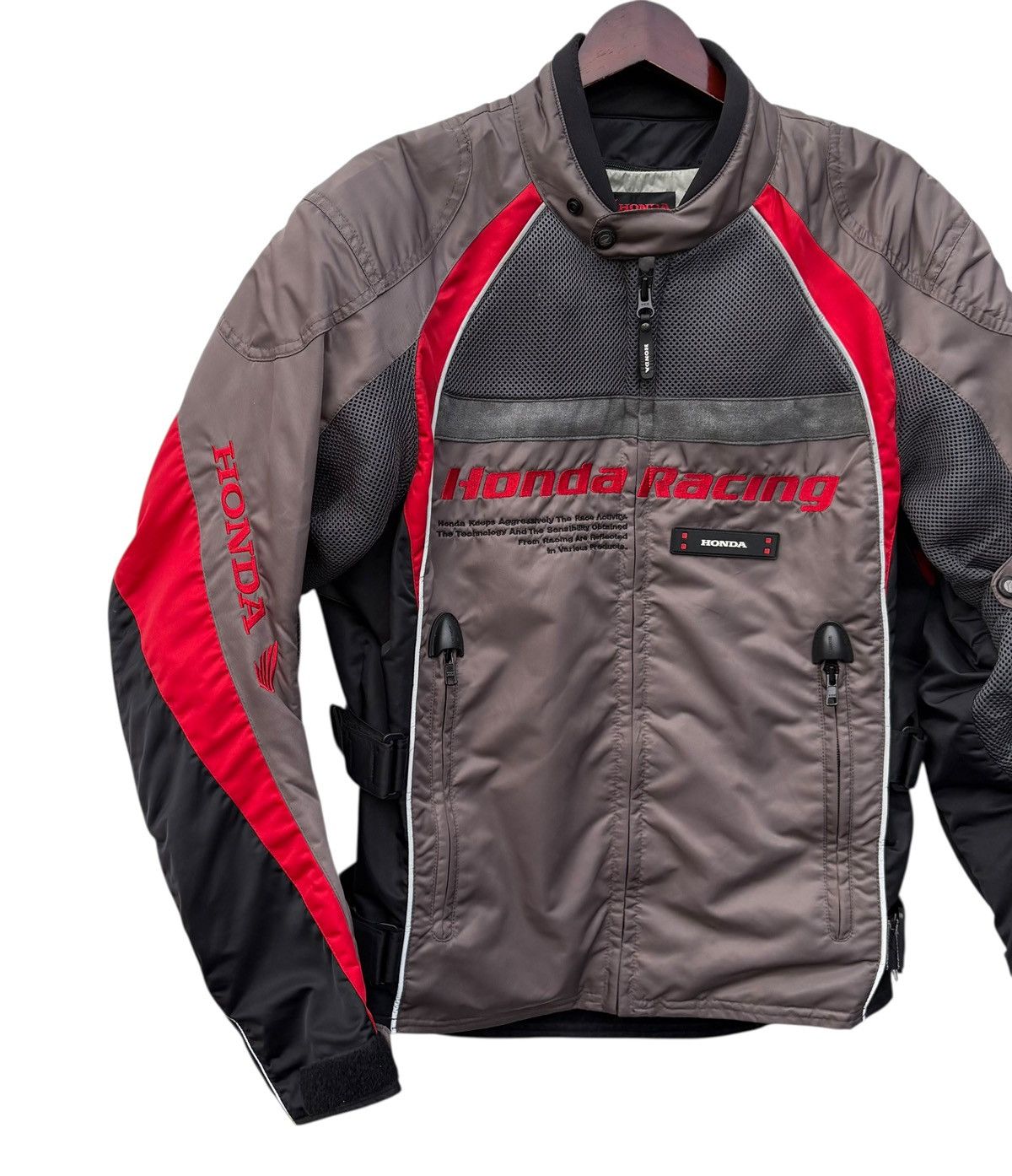 Honda Honda Racing Bikers Riding Paded Jacket Size US S / EU 44-46 / 1 - 4 Thumbnail