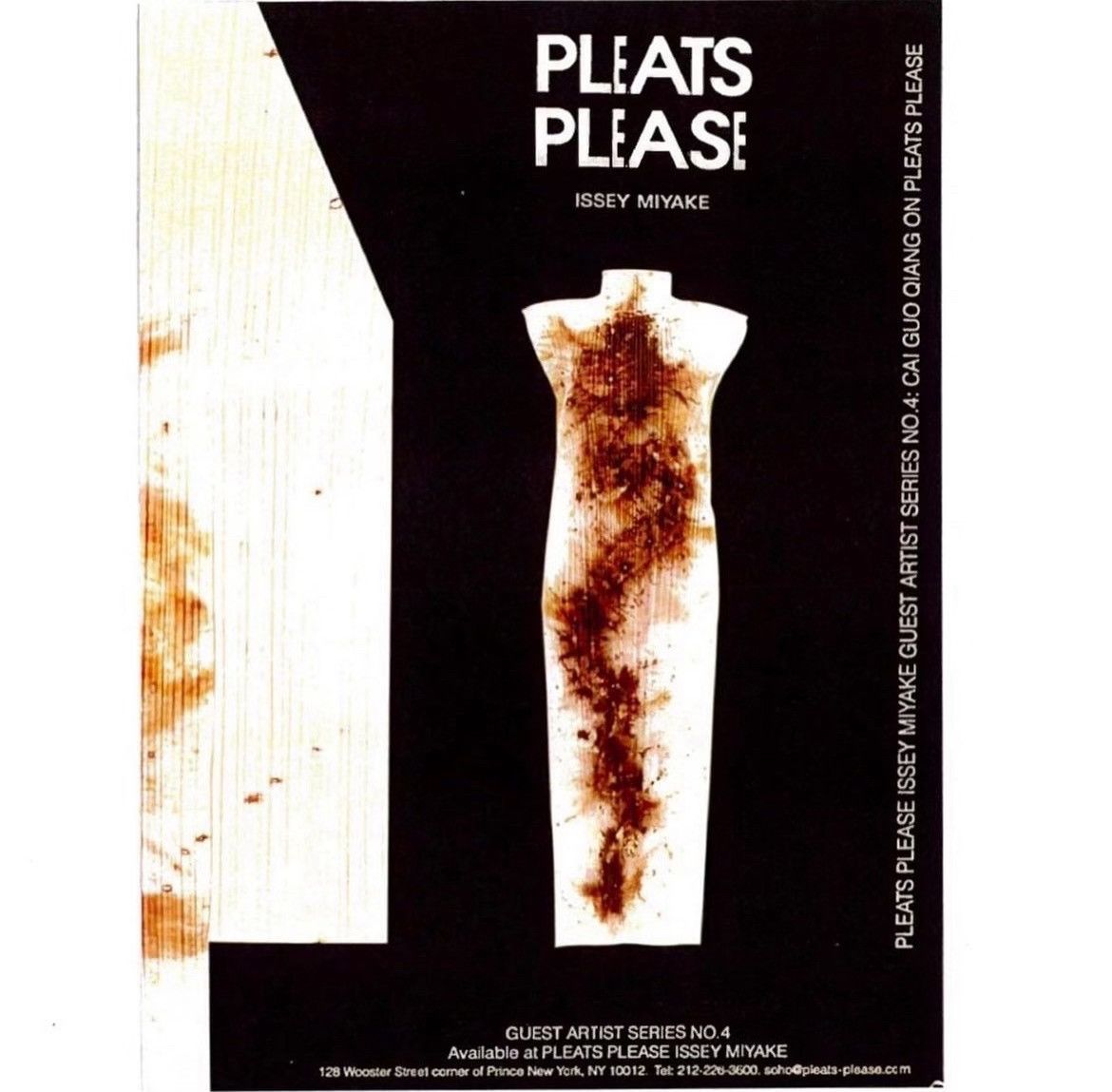 Issey Miyake × Pleats Please Issey Miyake S/S1999 Pleats Please Issey Miyake Artist Cai Guo Qiang Size M / US 6-8 / IT 42-44 - 18 Thumbnail