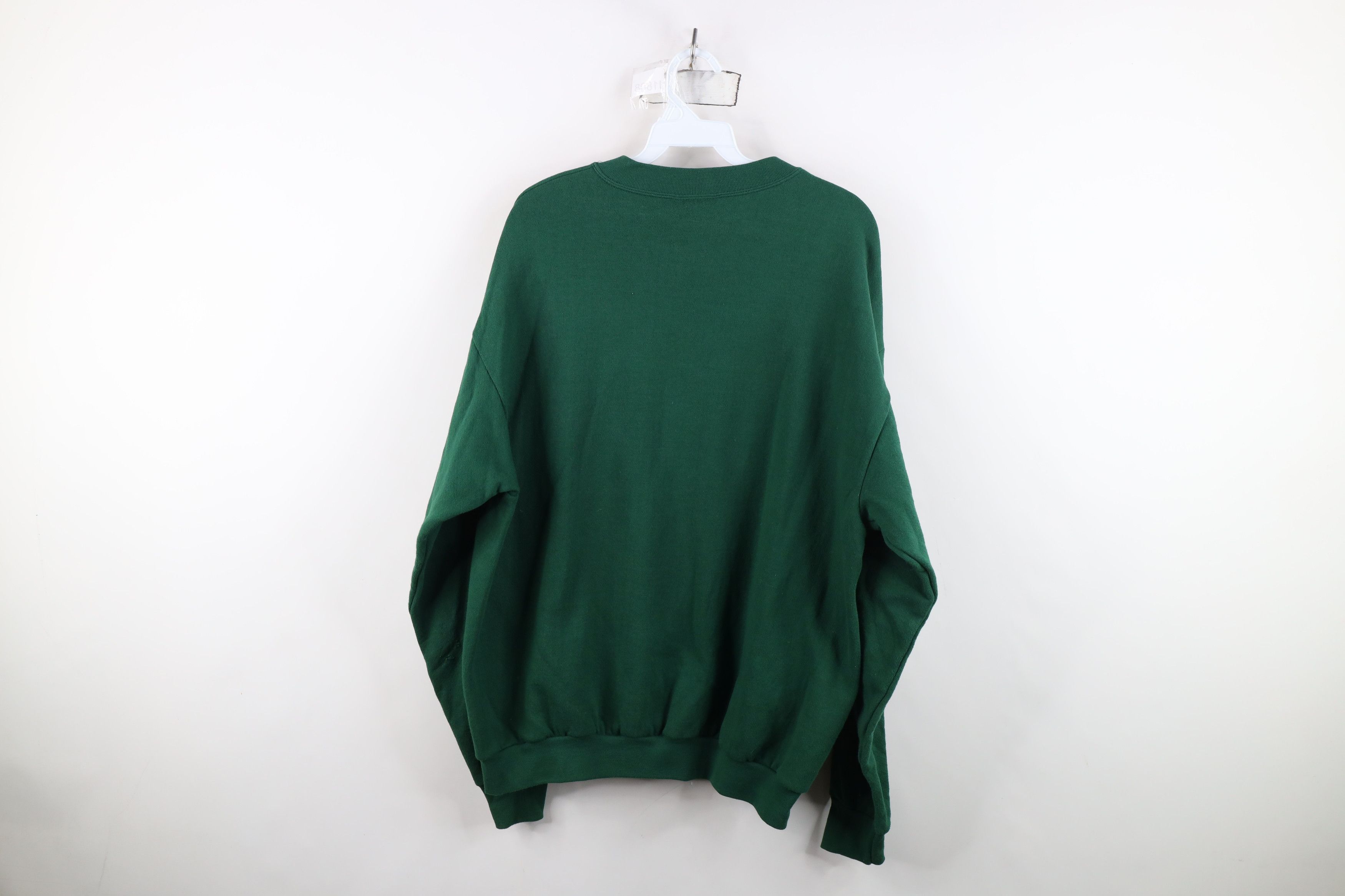 Vintage Vintage 90s Streetwear Christmas Nice Mistletoe Sweatshirt Size L / US 10 / IT 46 - 12 Thumbnail