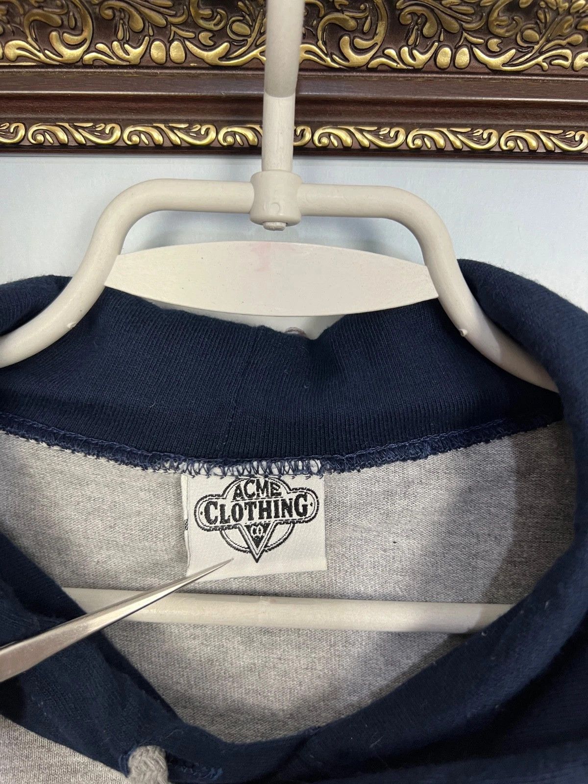 Vintage Vintage 90's Warner Bros Studio Hoodie Sweatshirt Jacket Size US XL / EU 56 / 4 - 4 Thumbnail